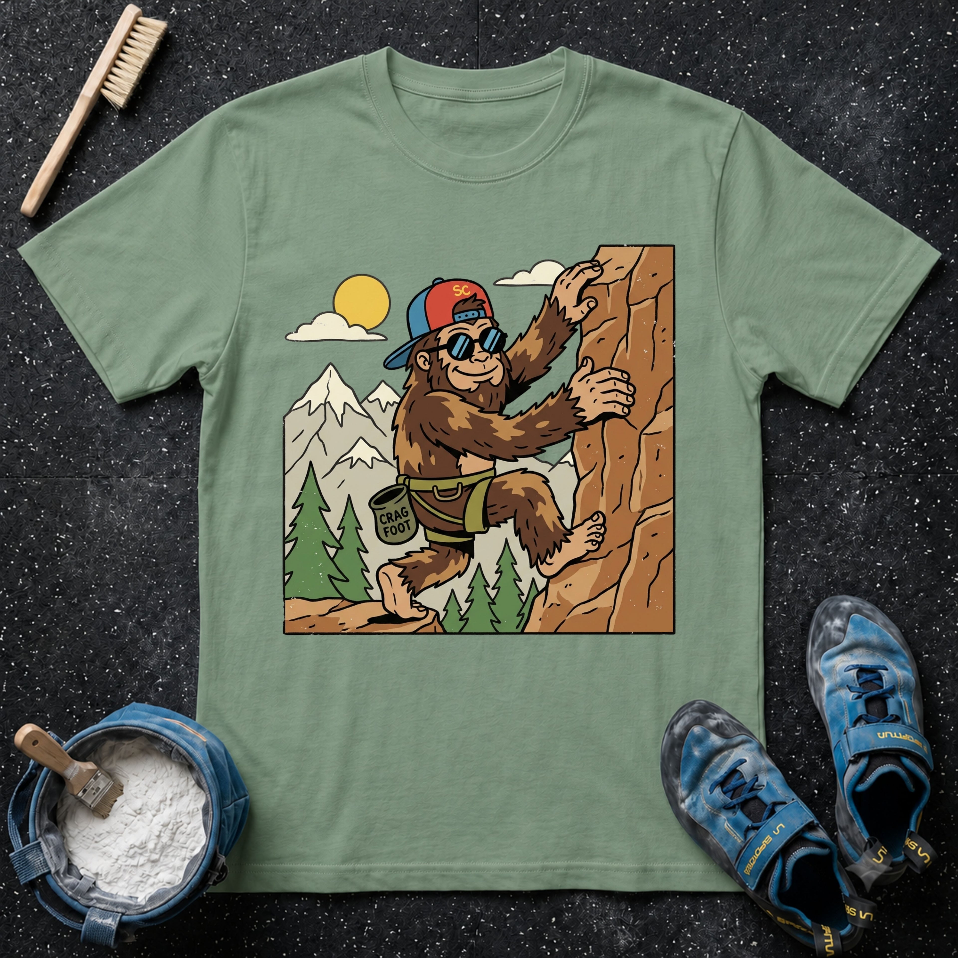 Bigfoot Cartoon T-Shirt