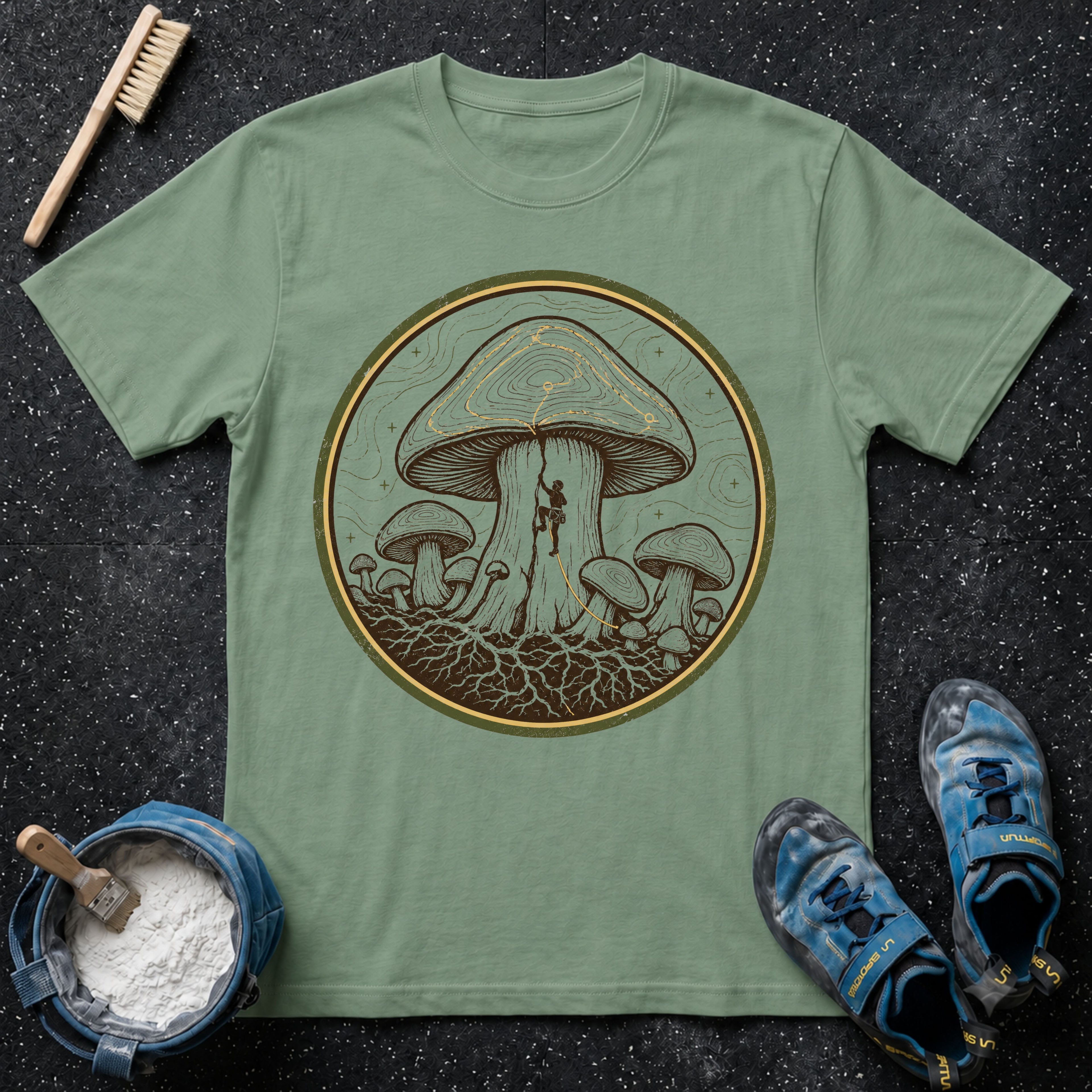 Mushroom Badge T-Shirt