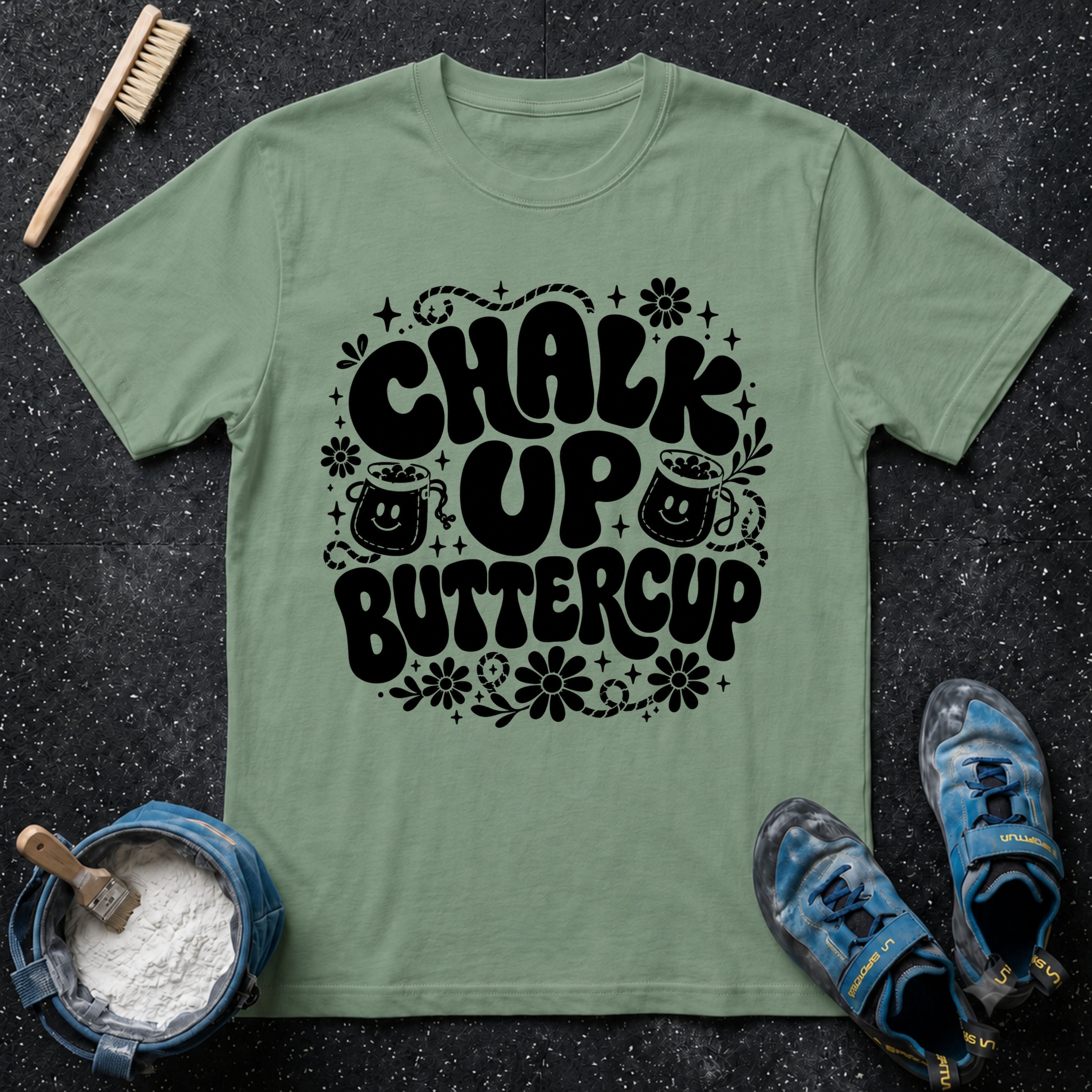 Chalk Up Buttercup Climbing T-Shirt