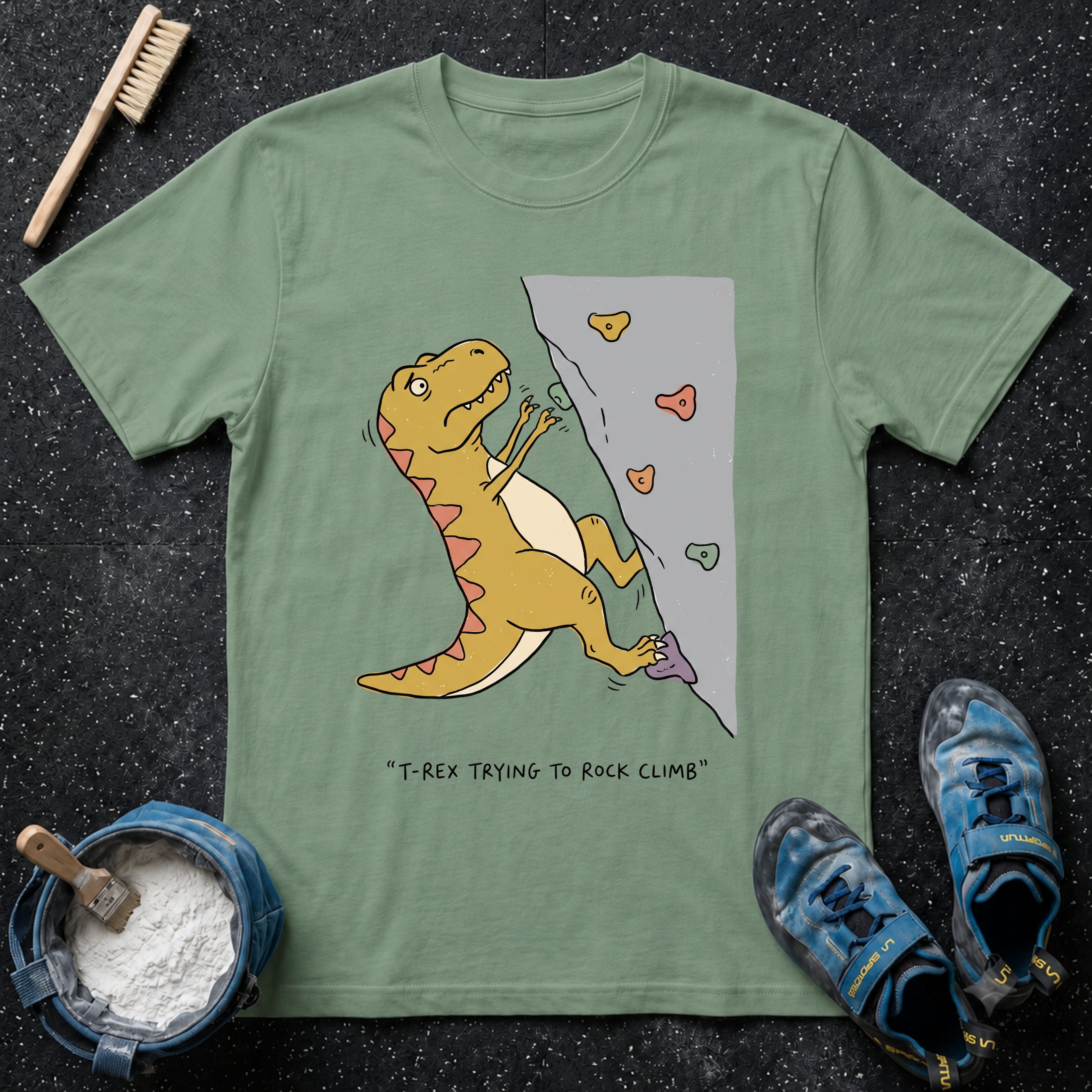 T-Rex Climbing T-Shirt