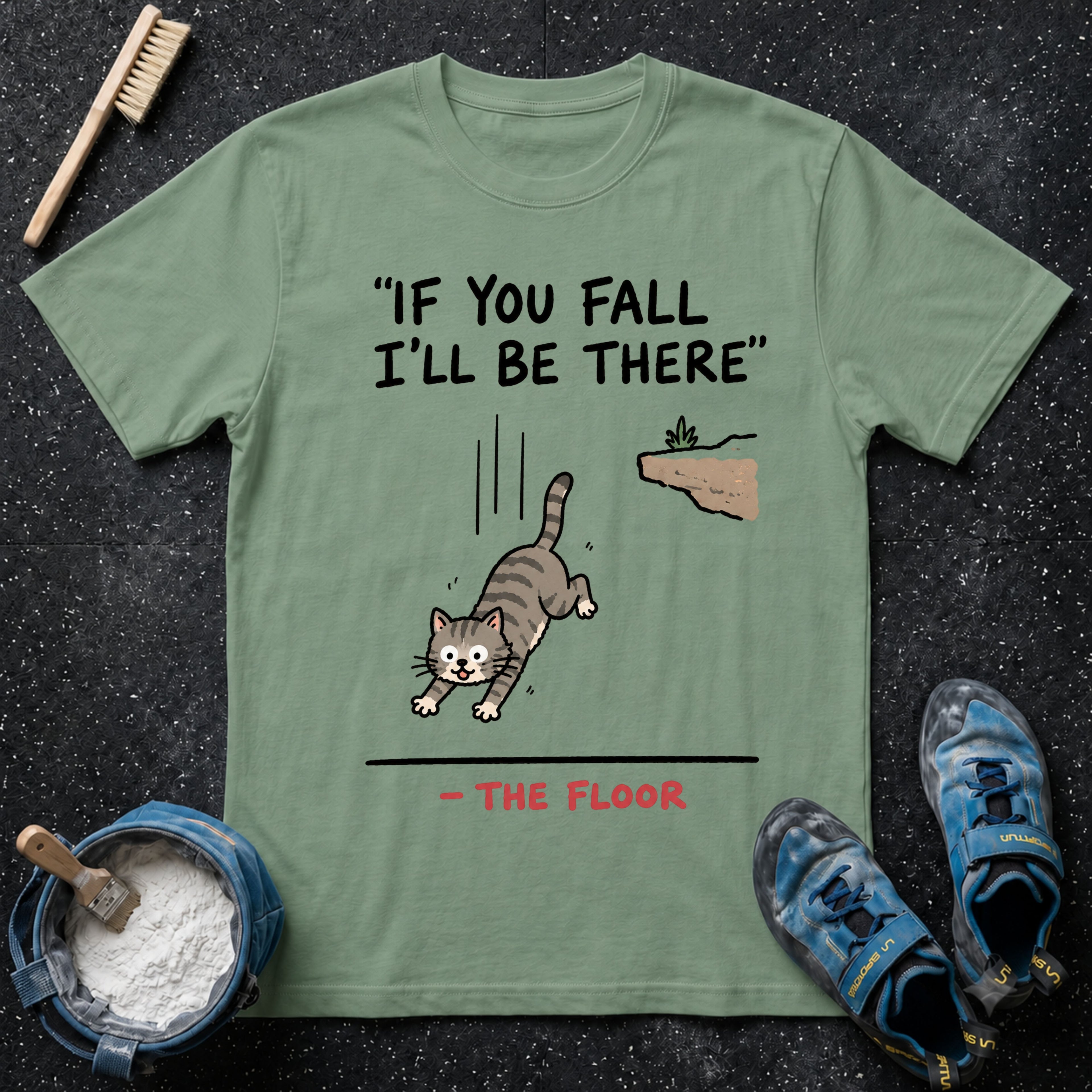 Cat Falling T-Shirt