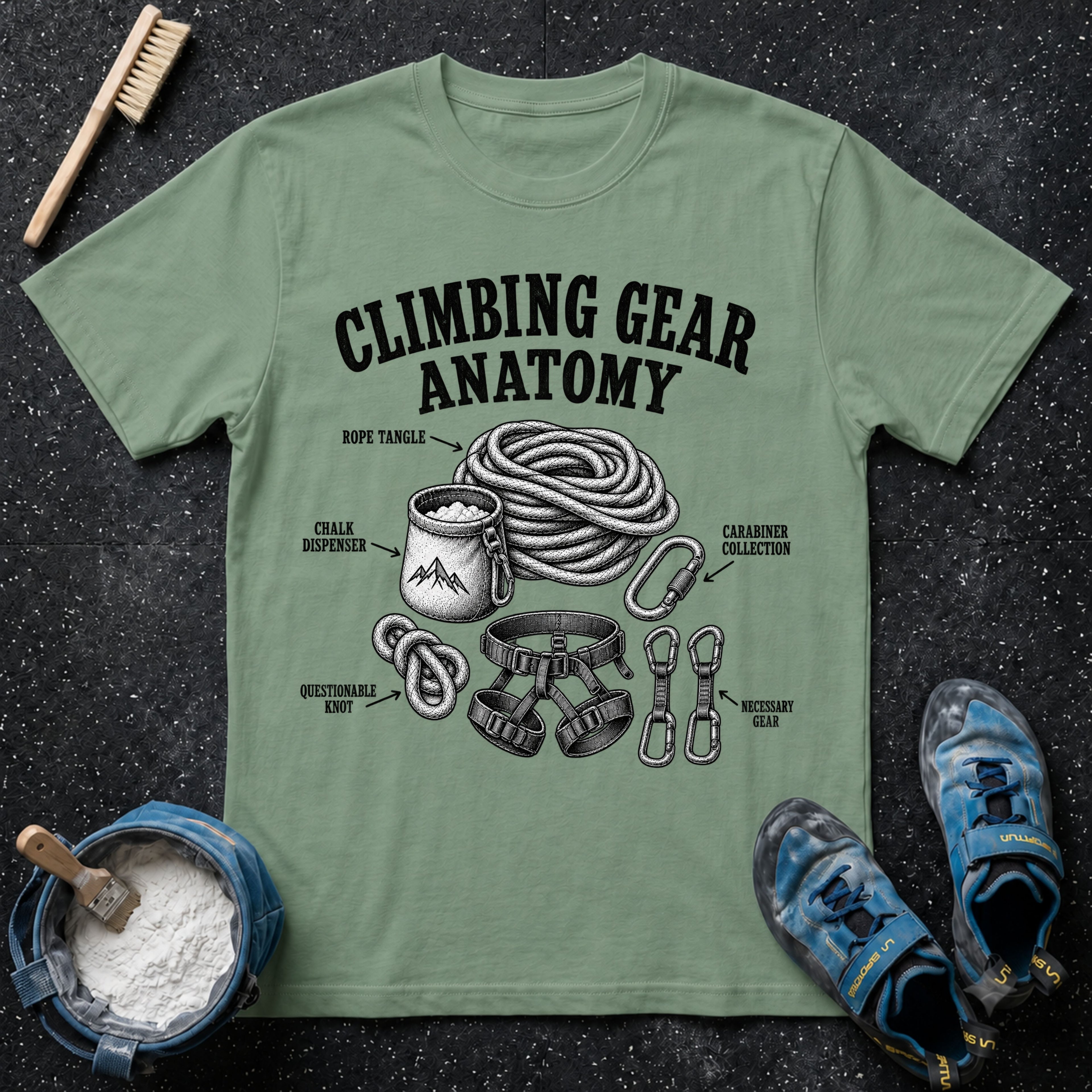 Climbing Gear T-Shirt