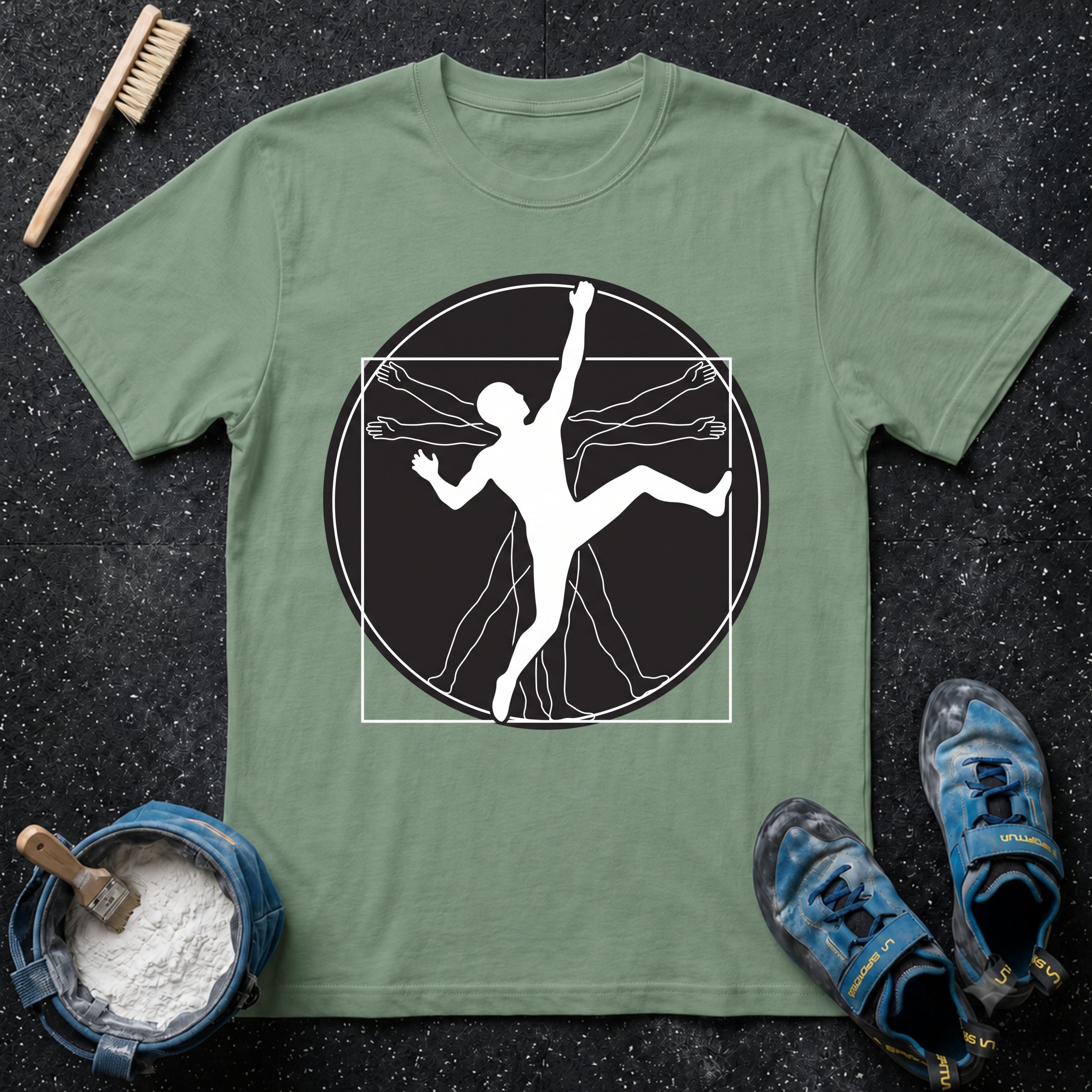 Vitruvian Climber T-Shirt