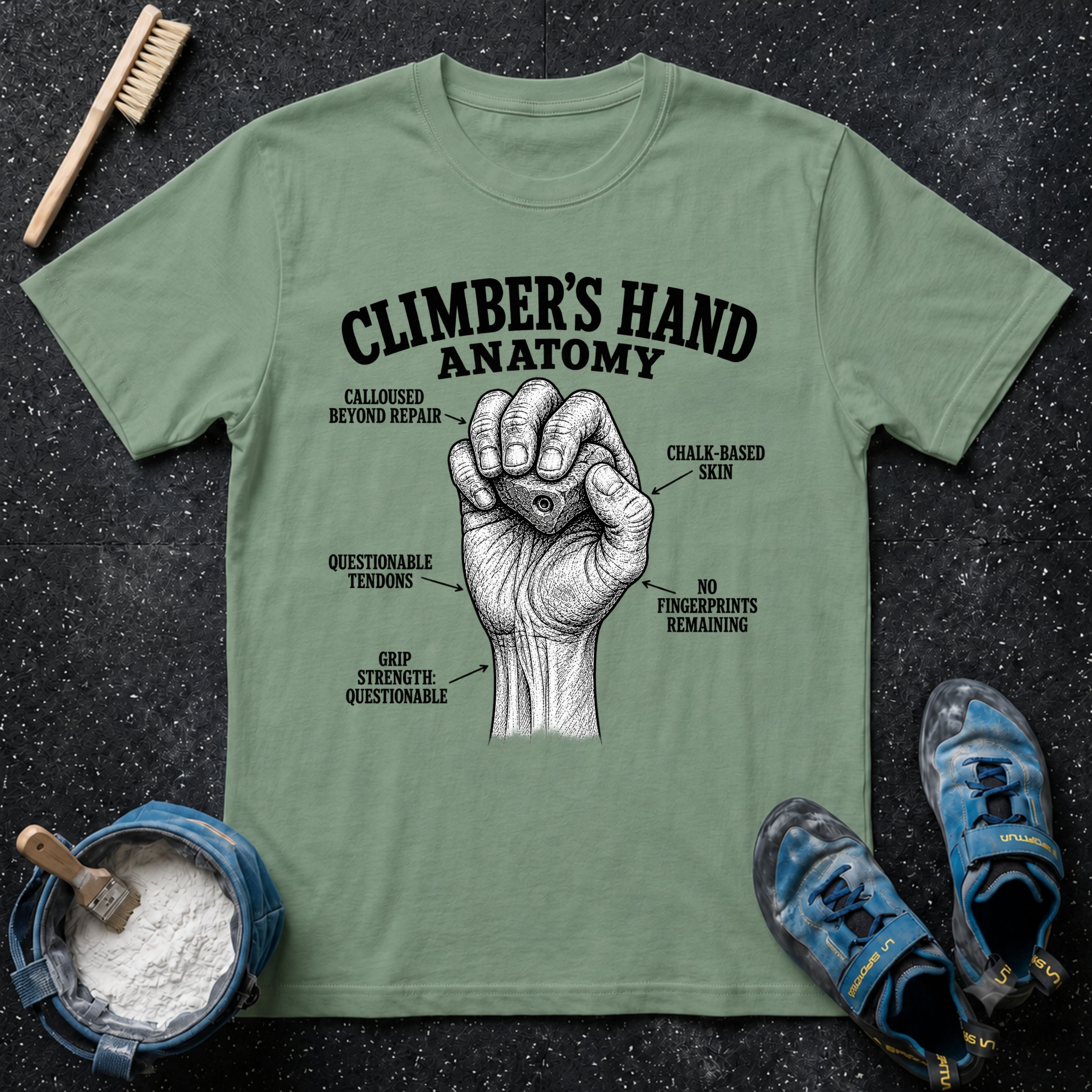 Climber's Hand T-Shirt
