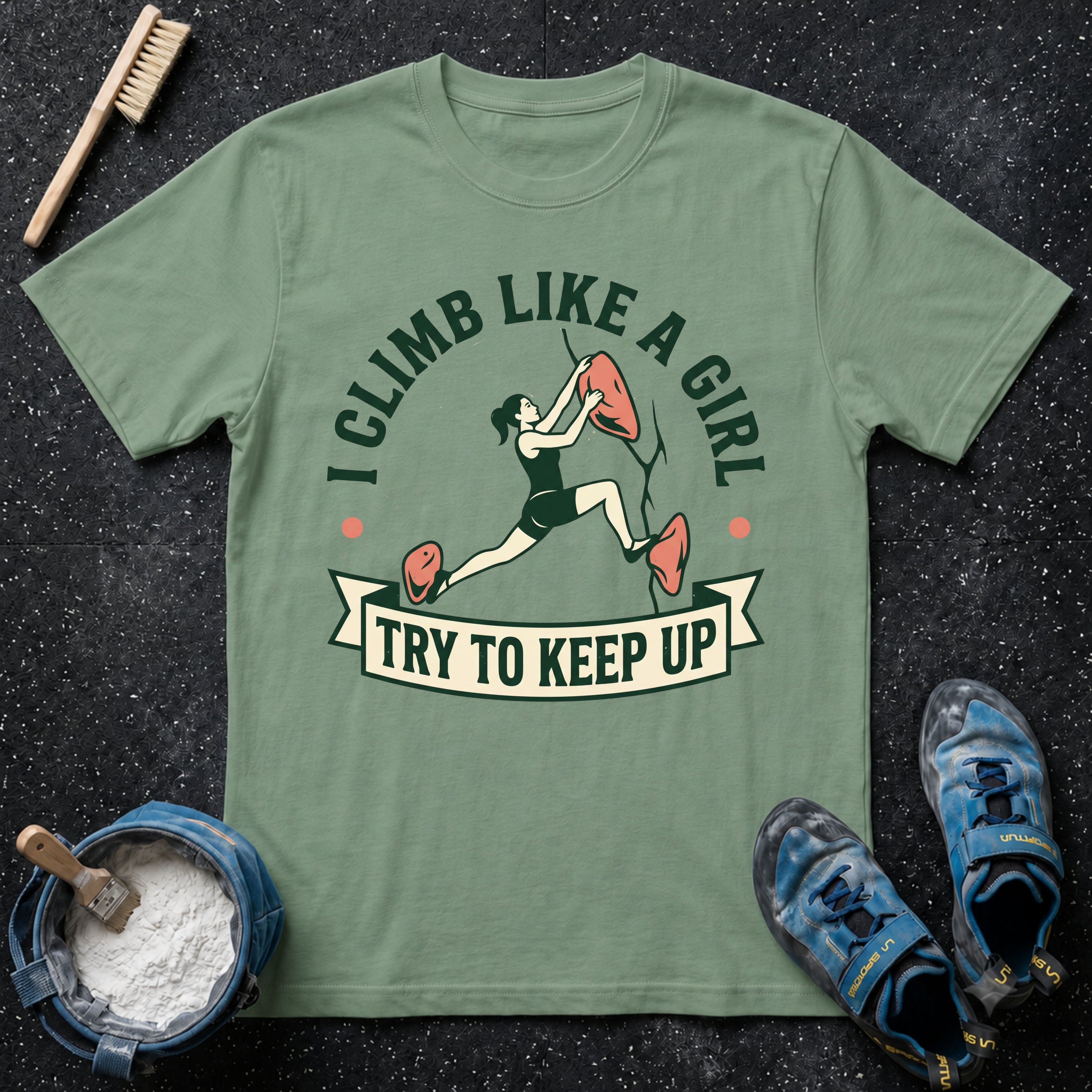 Climb Like Girl T-Shirt