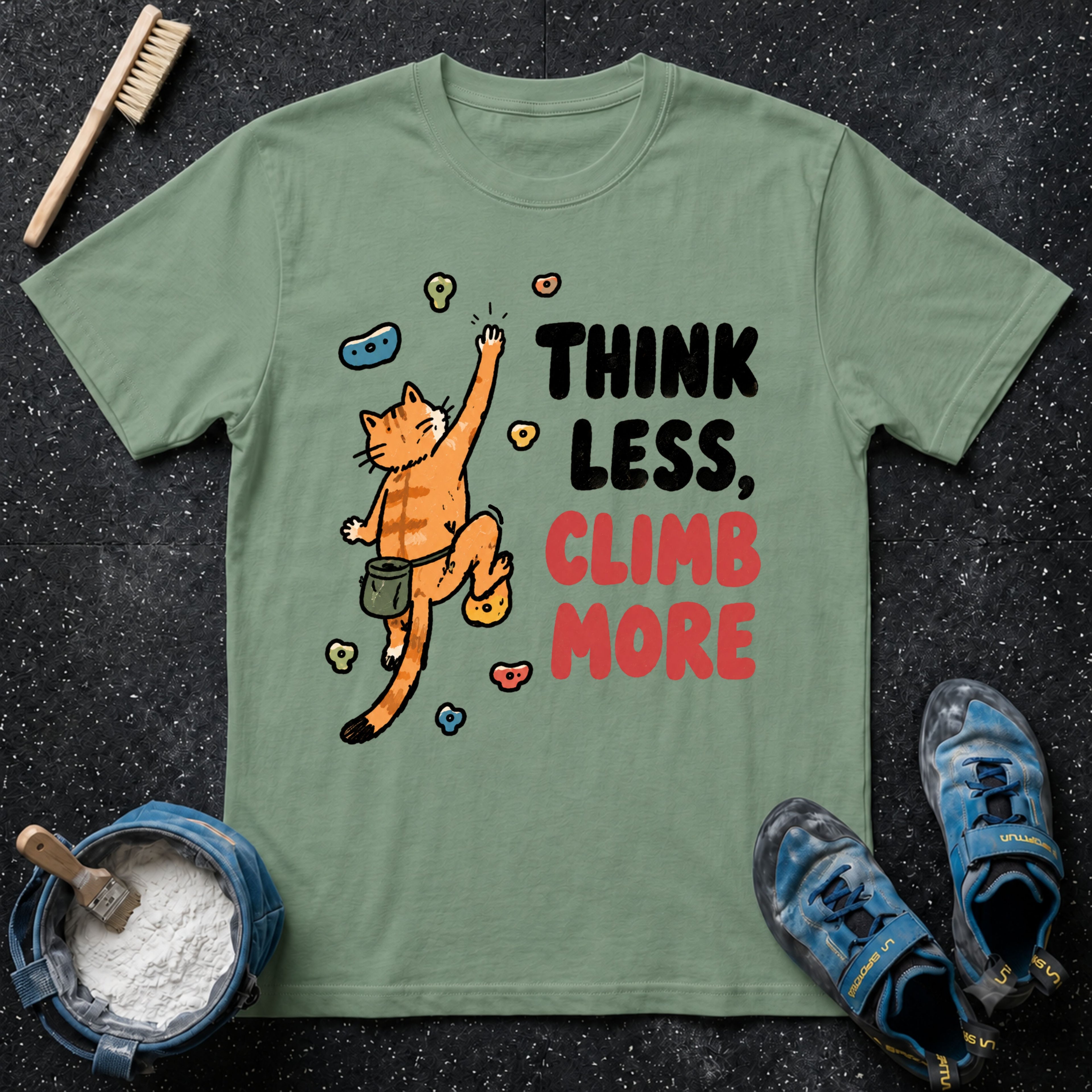 Think Less Climb More T-Shirt