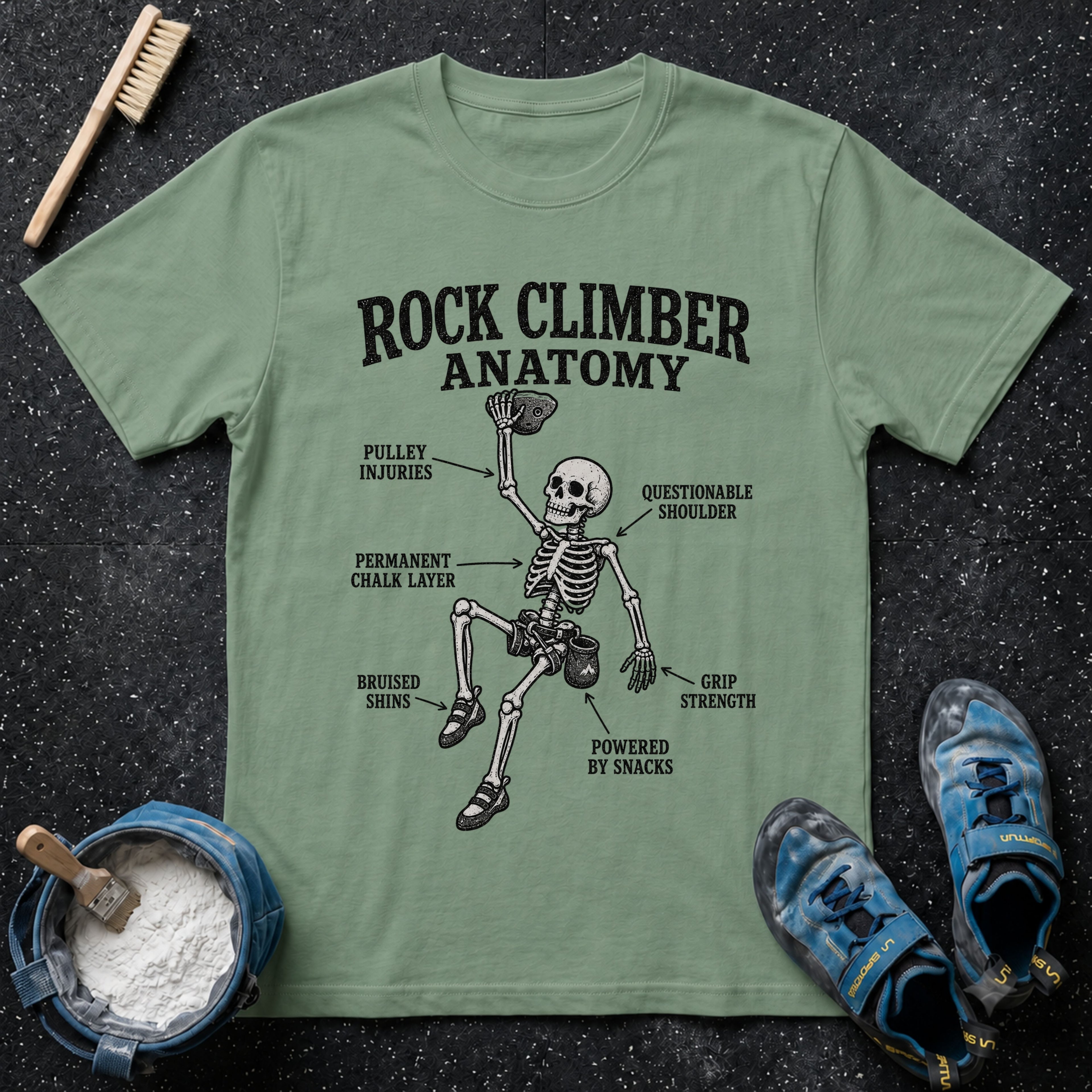 Climber Anatomy T-Shirt