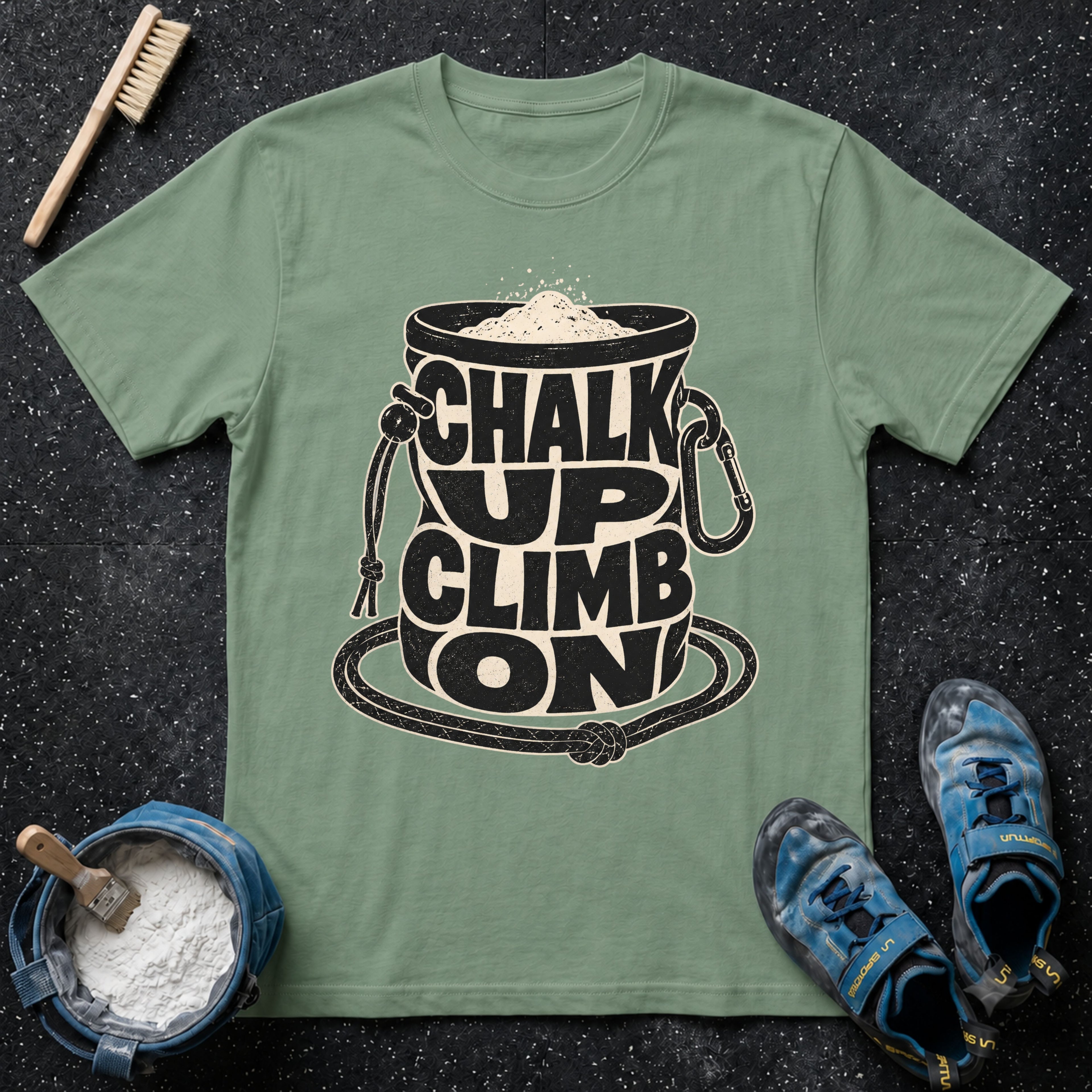 Chalk Up Climb On T-Shirt