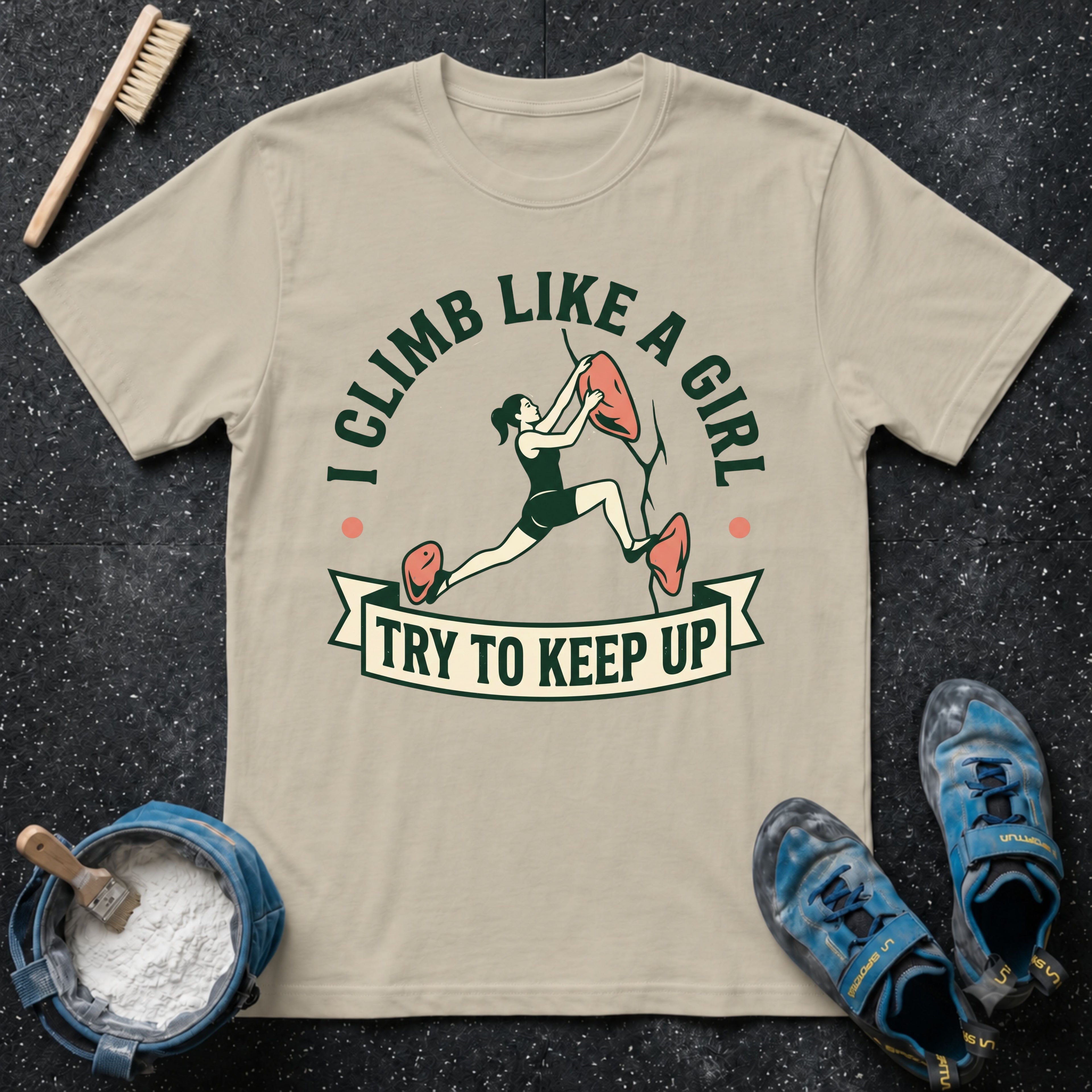 Climb Like Girl T-Shirt
