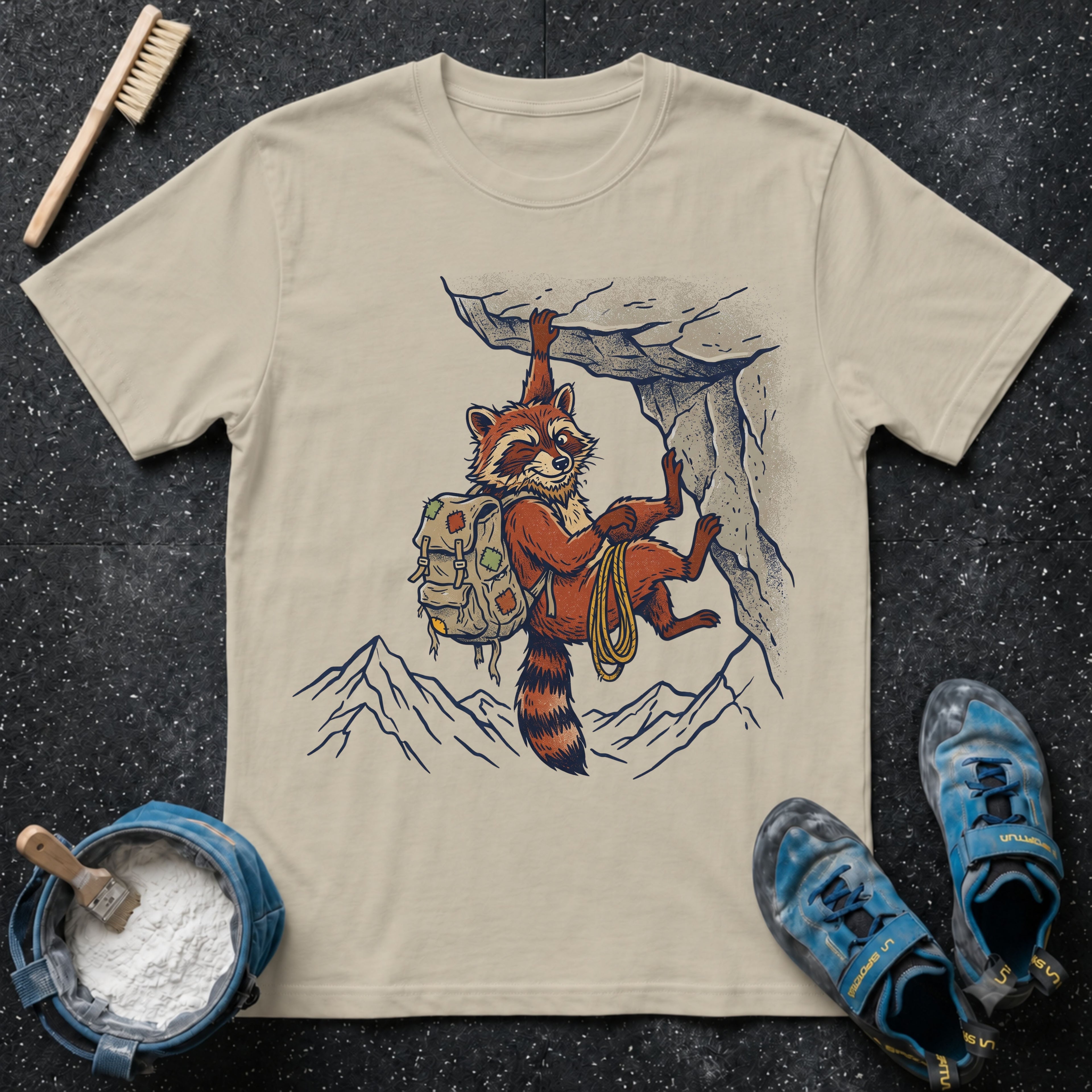 Raccoon Climbing T-Shirt