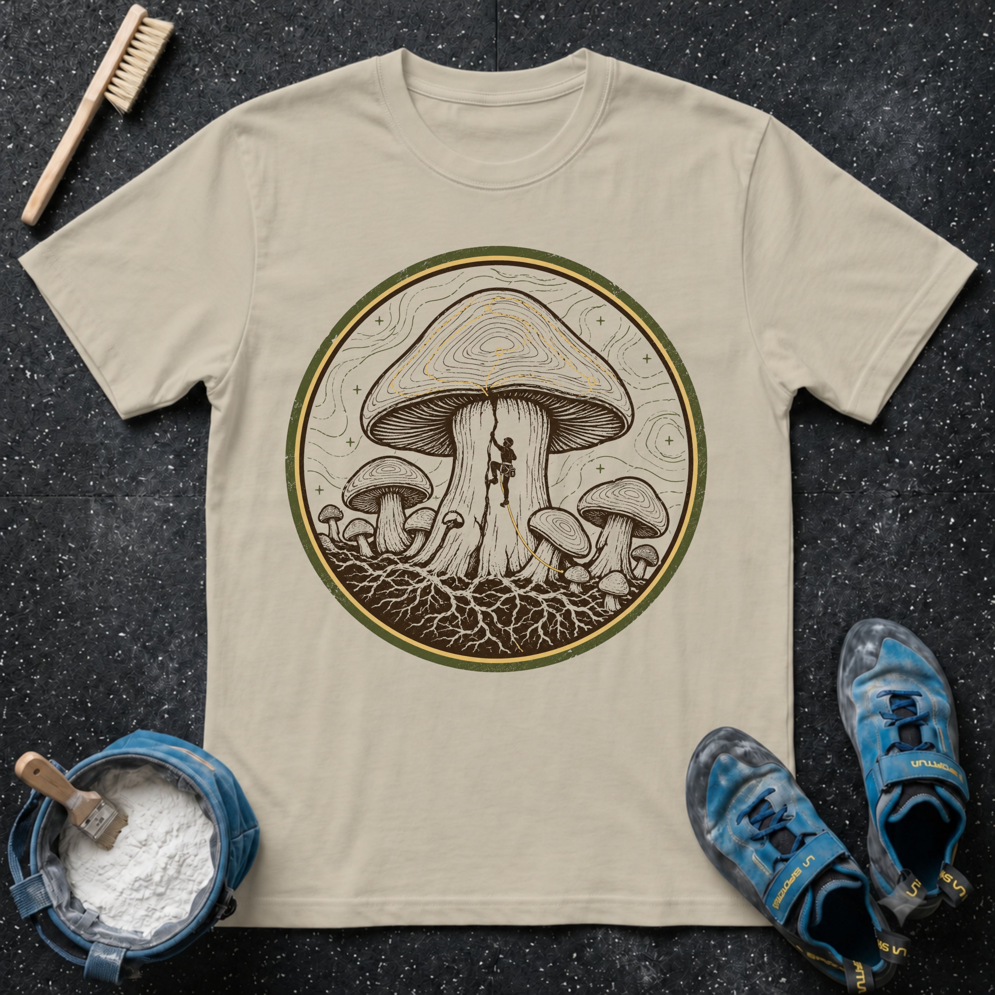 Mushroom Badge T-Shirt