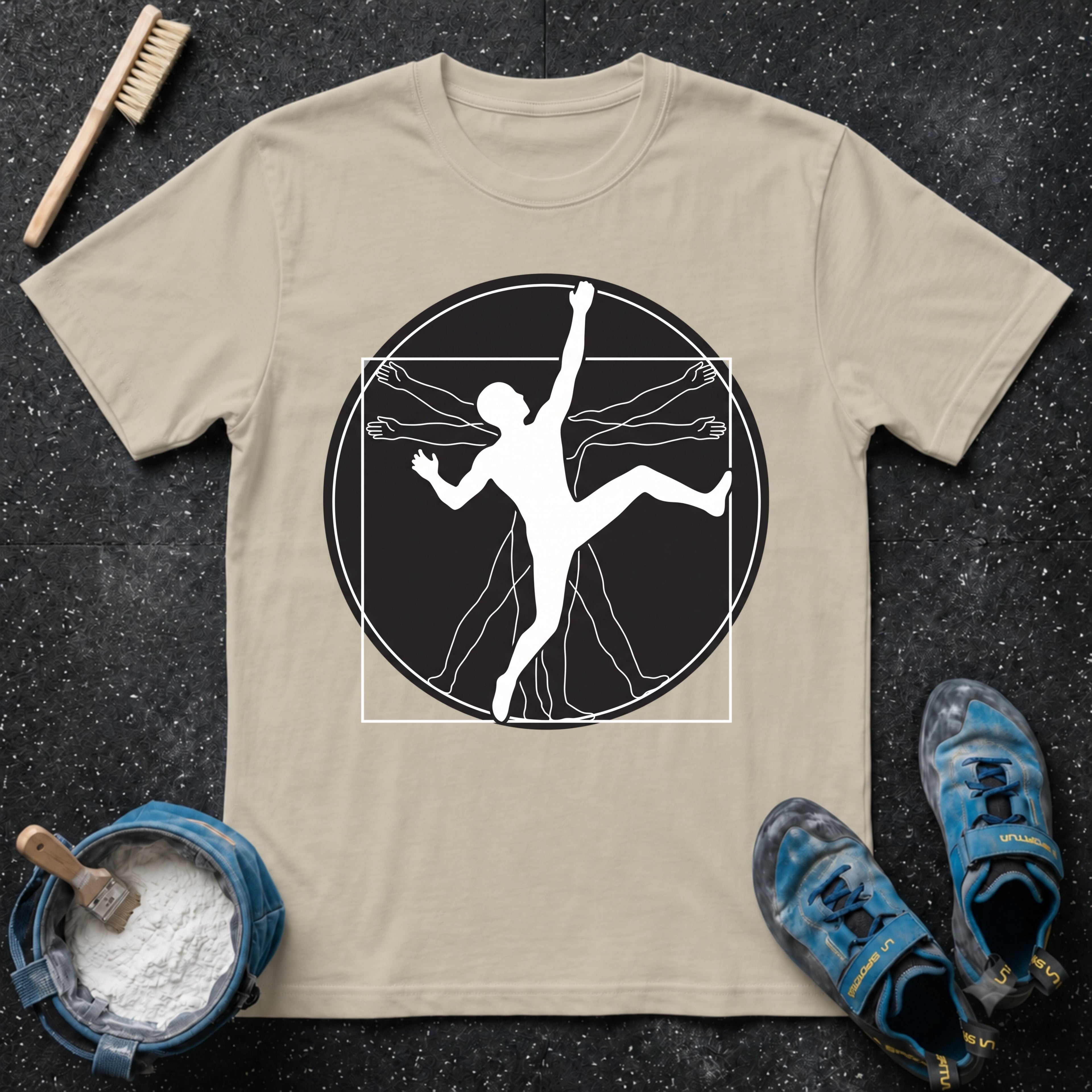 Vitruvian Climber T-Shirt