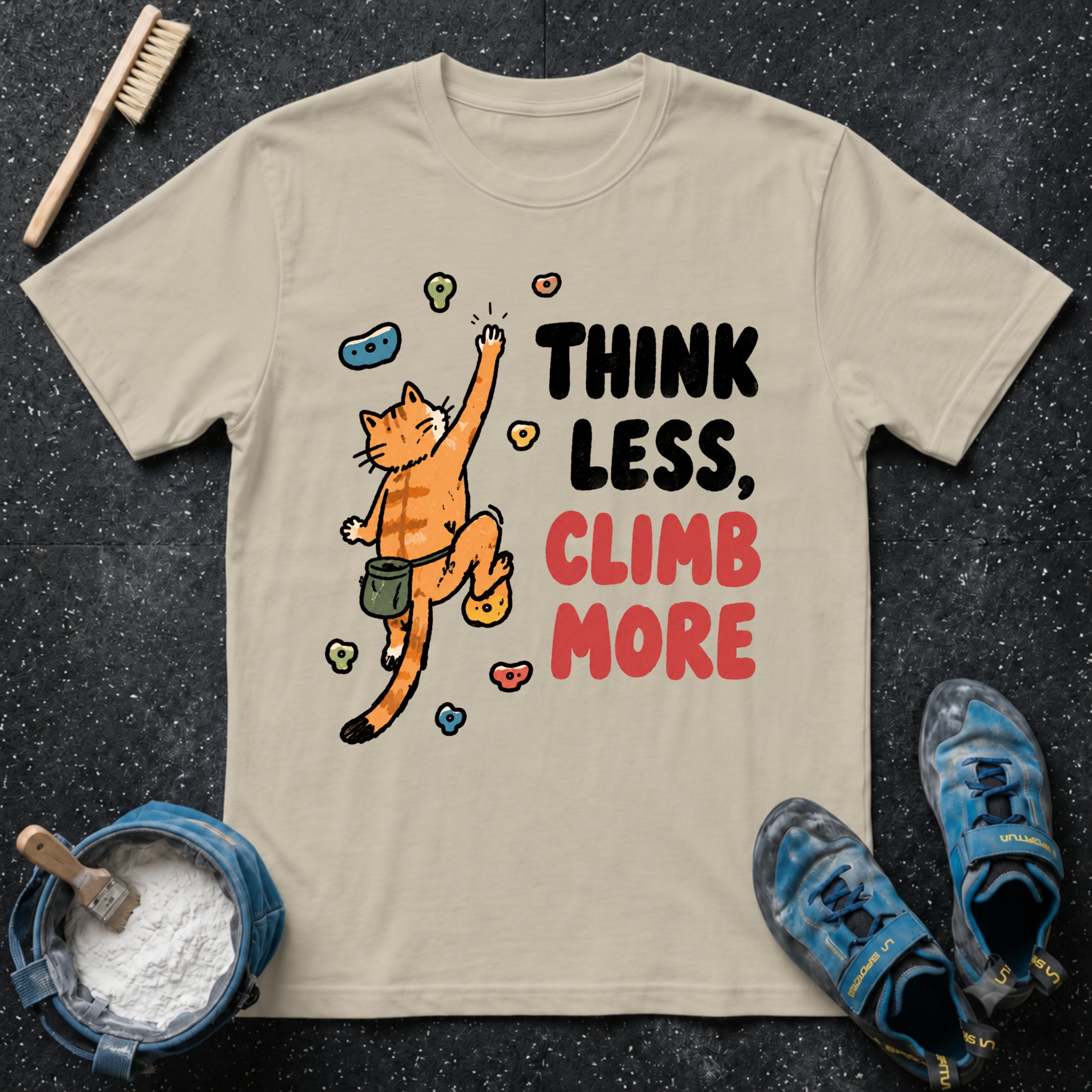 Think Less Climb More T-Shirt