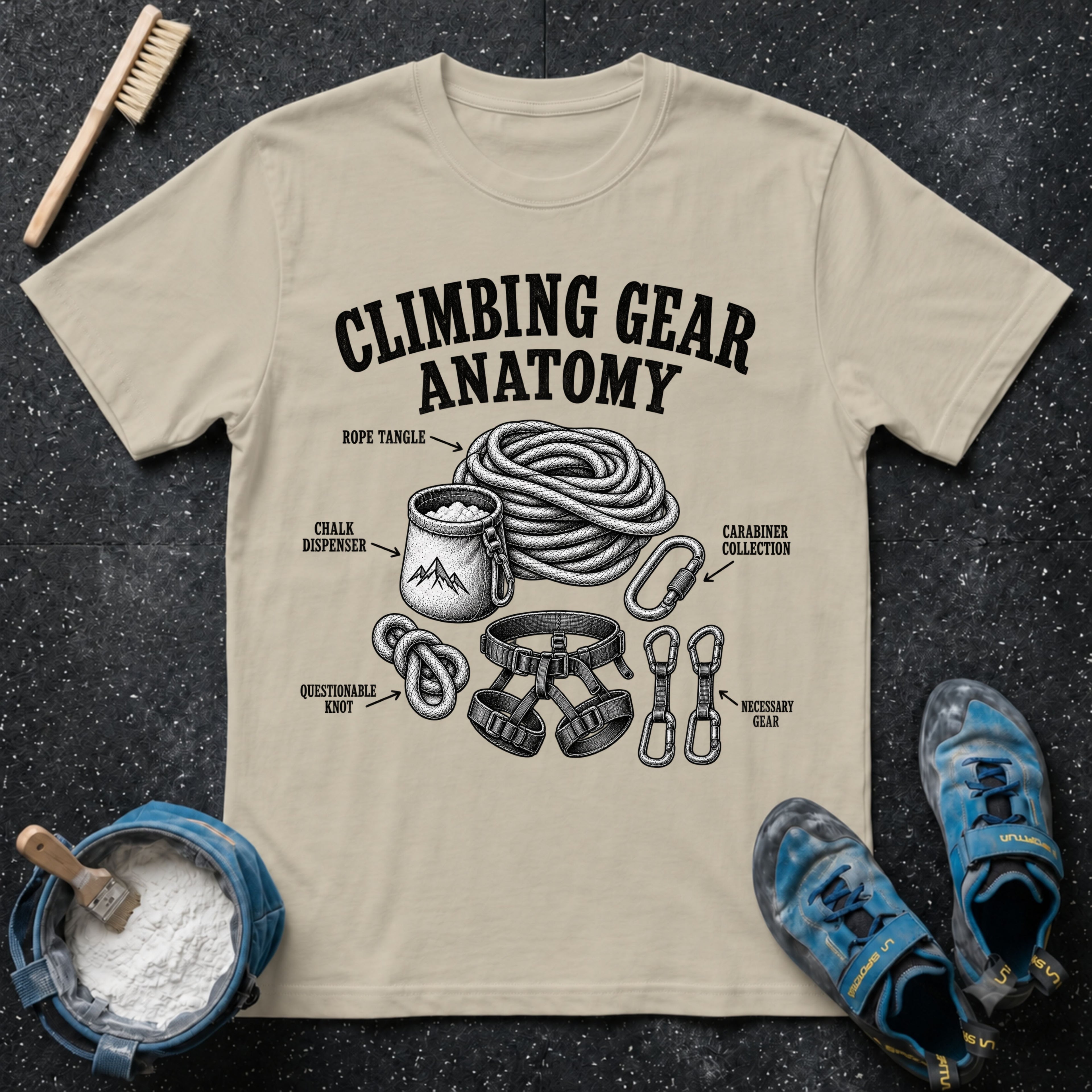 Climbing Gear T-Shirt