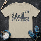 The Evolution of a Climber T-Shirt