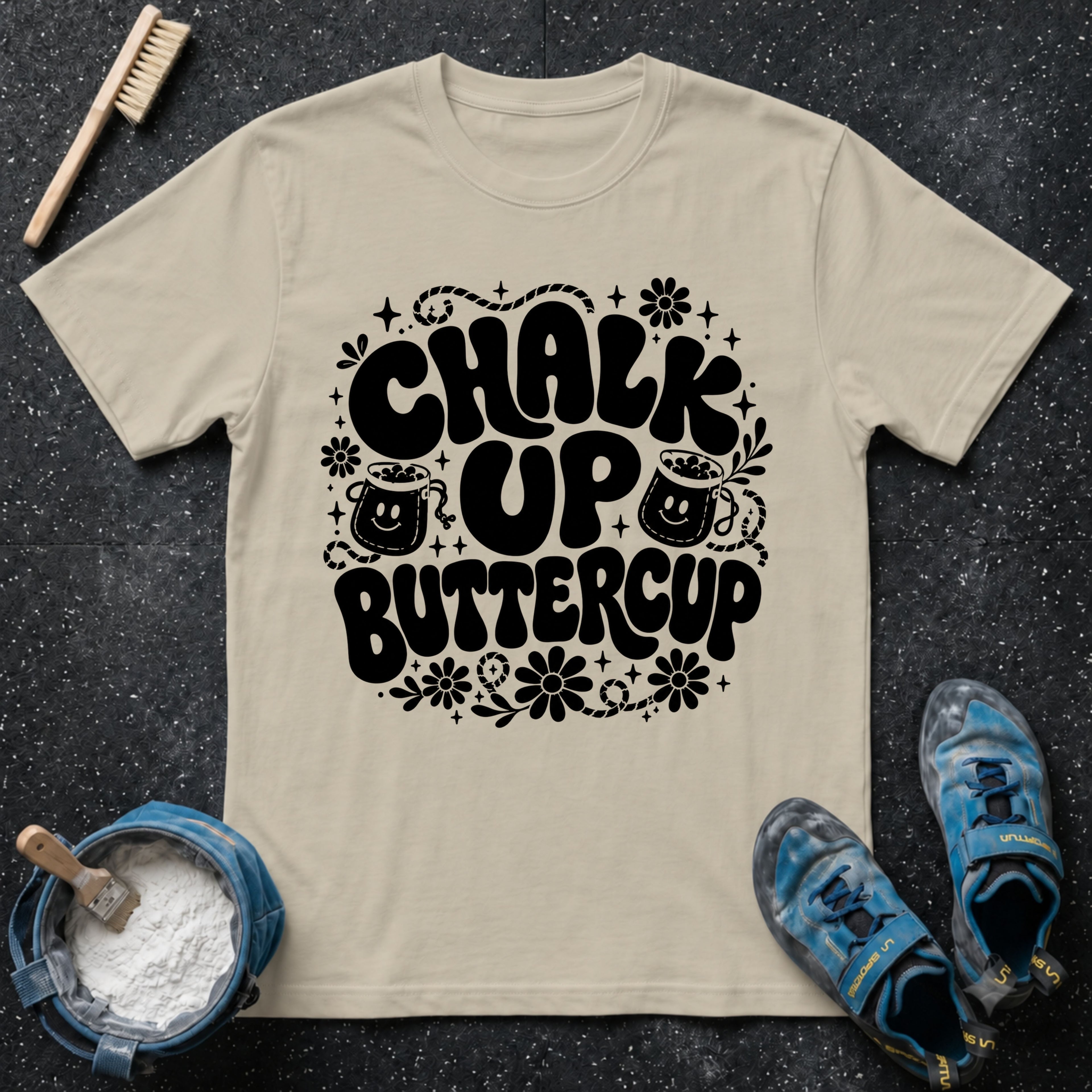 Chalk Up Buttercup Climbing T-Shirt