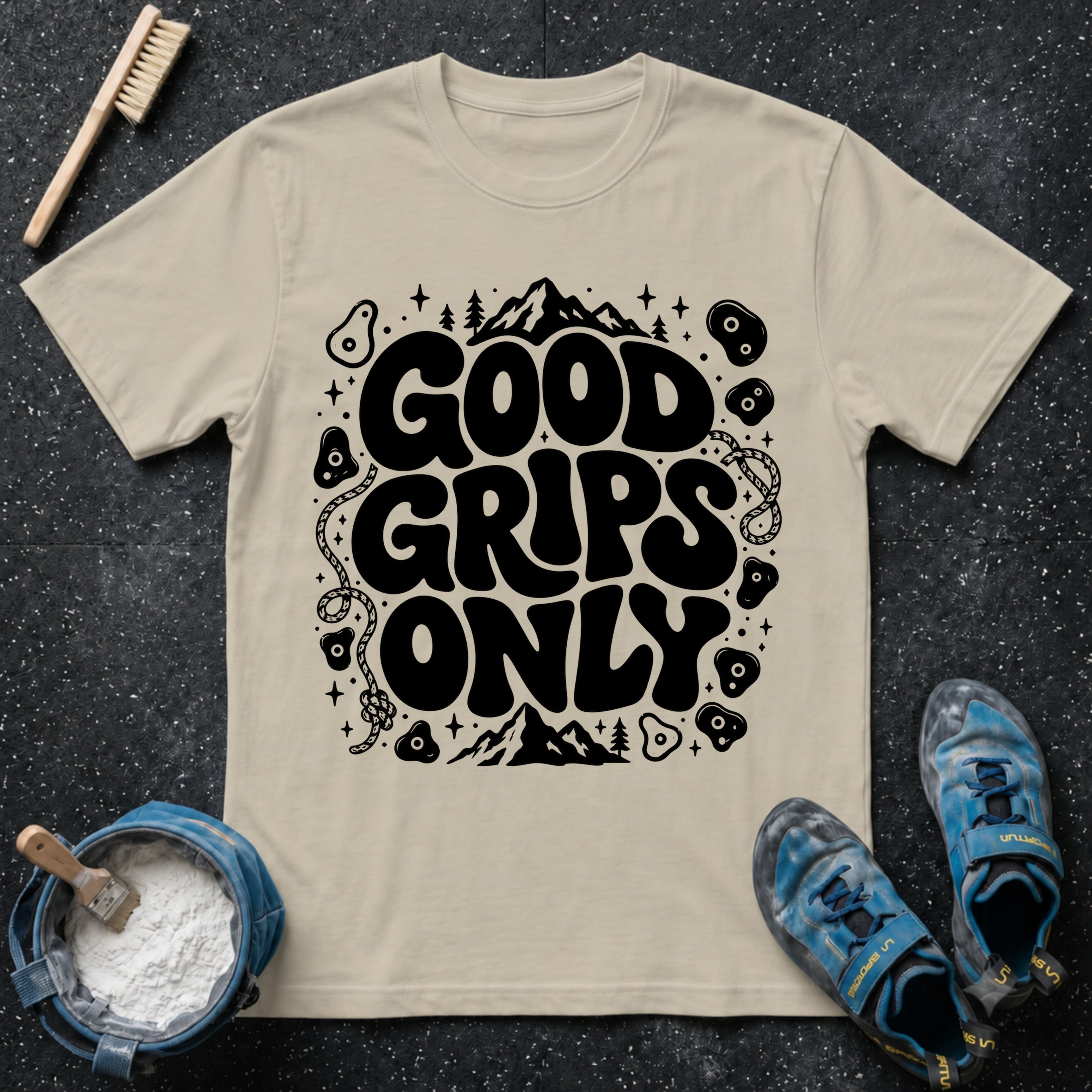 Good Grips Only Climbing T-Shirt