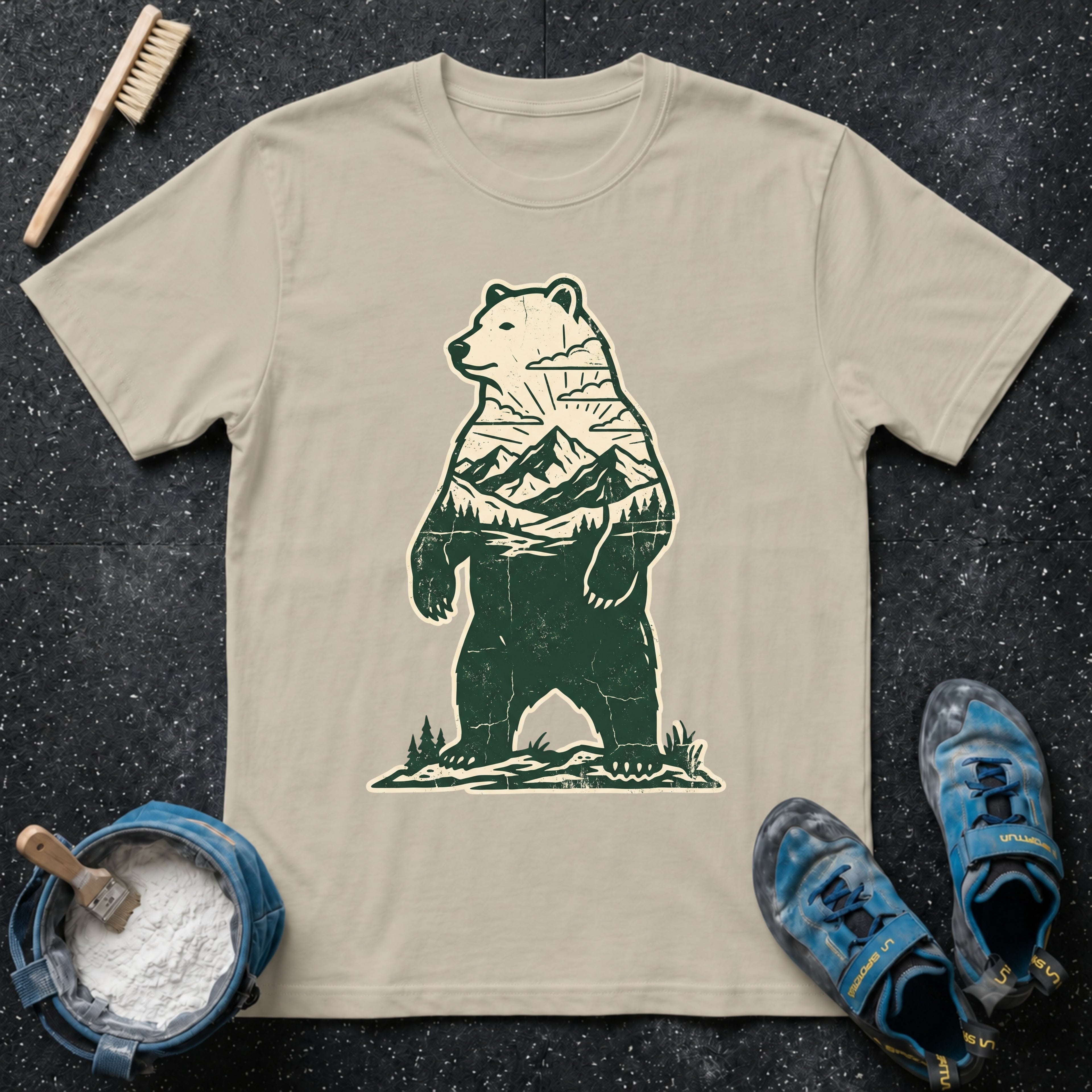 Grizzly Split Art T-Shirt