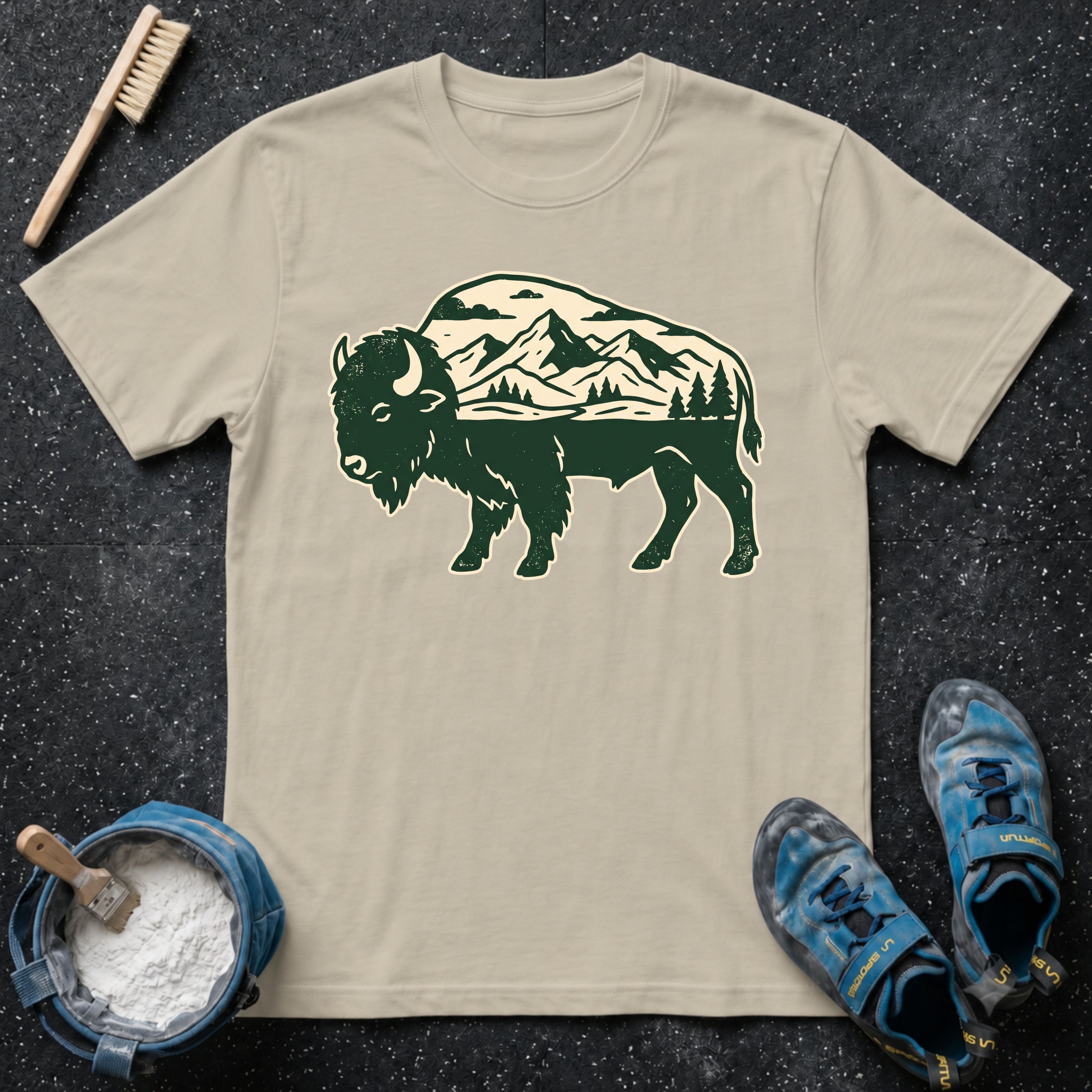Buffalo Split Art T-Shirt