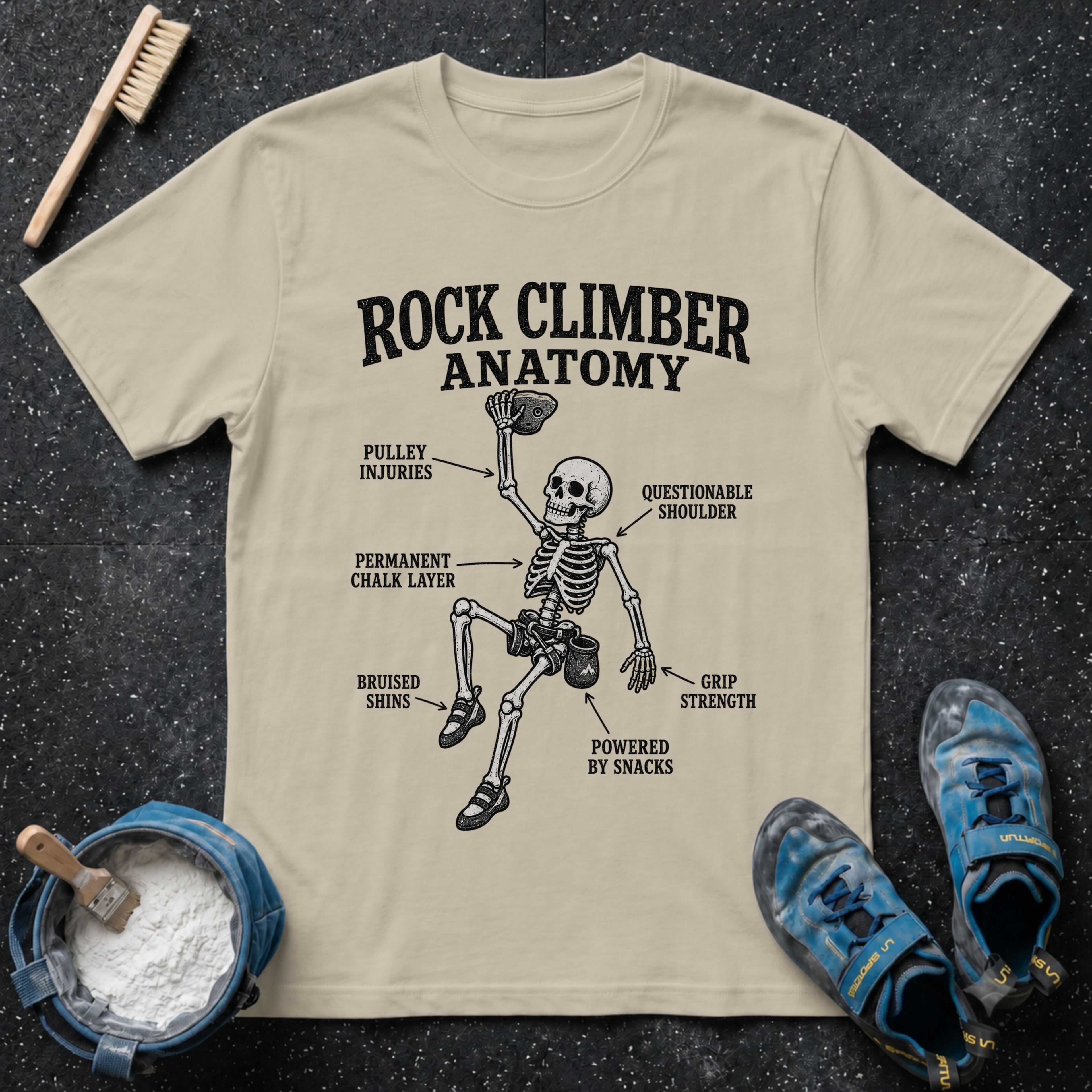 Climber Anatomy T-Shirt