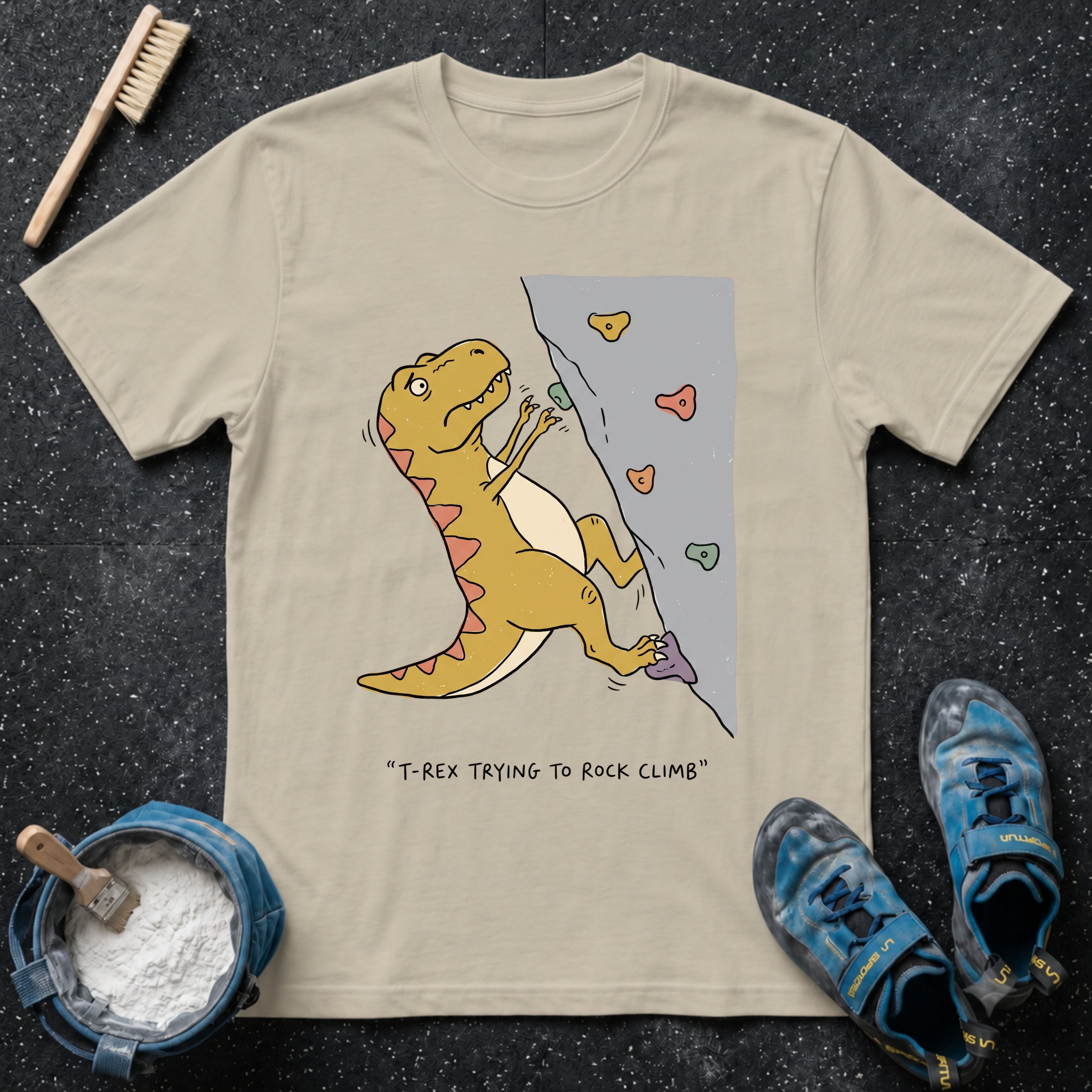 T-Rex Climbing T-Shirt