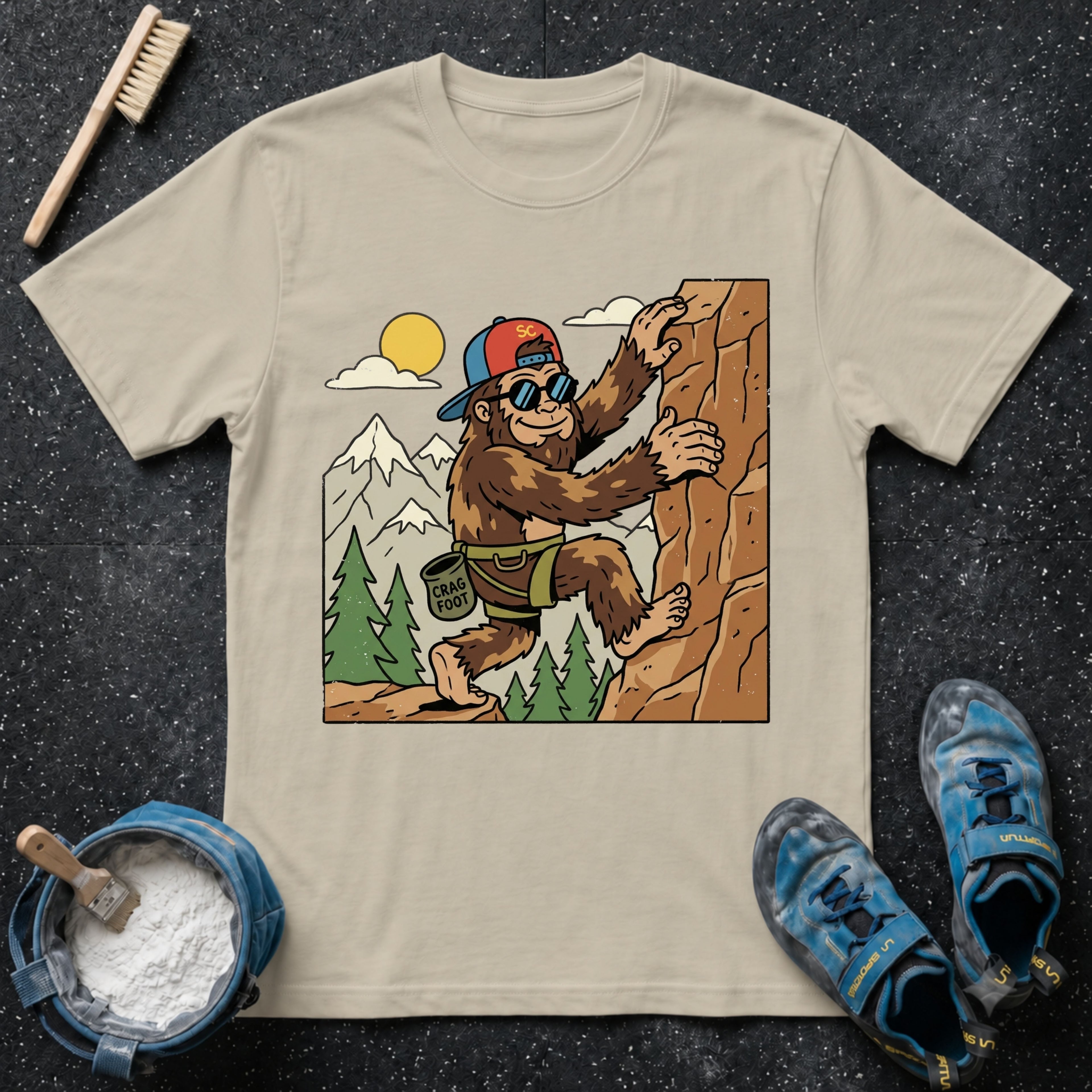 Bigfoot Cartoon T-Shirt