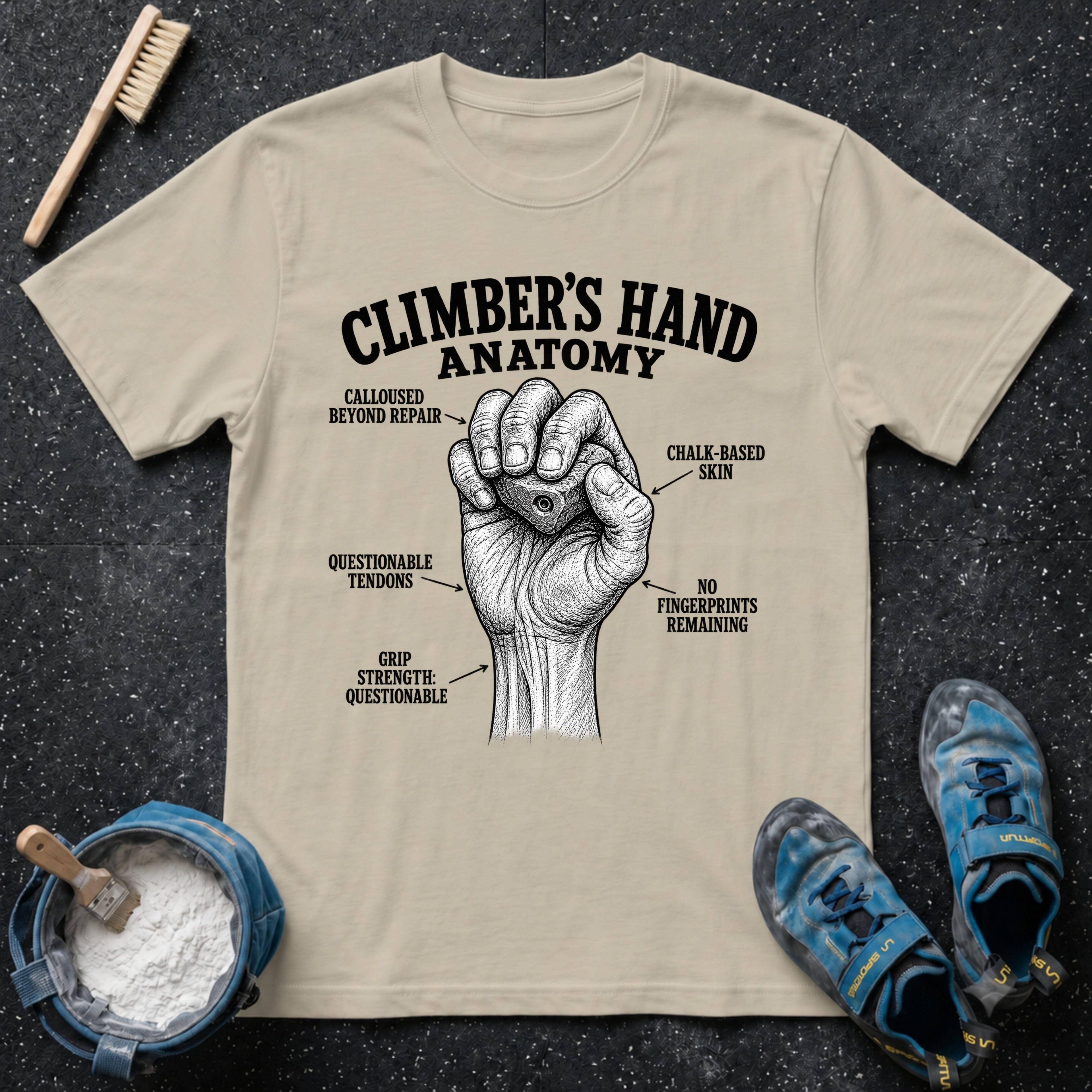 Climber's Hand T-Shirt