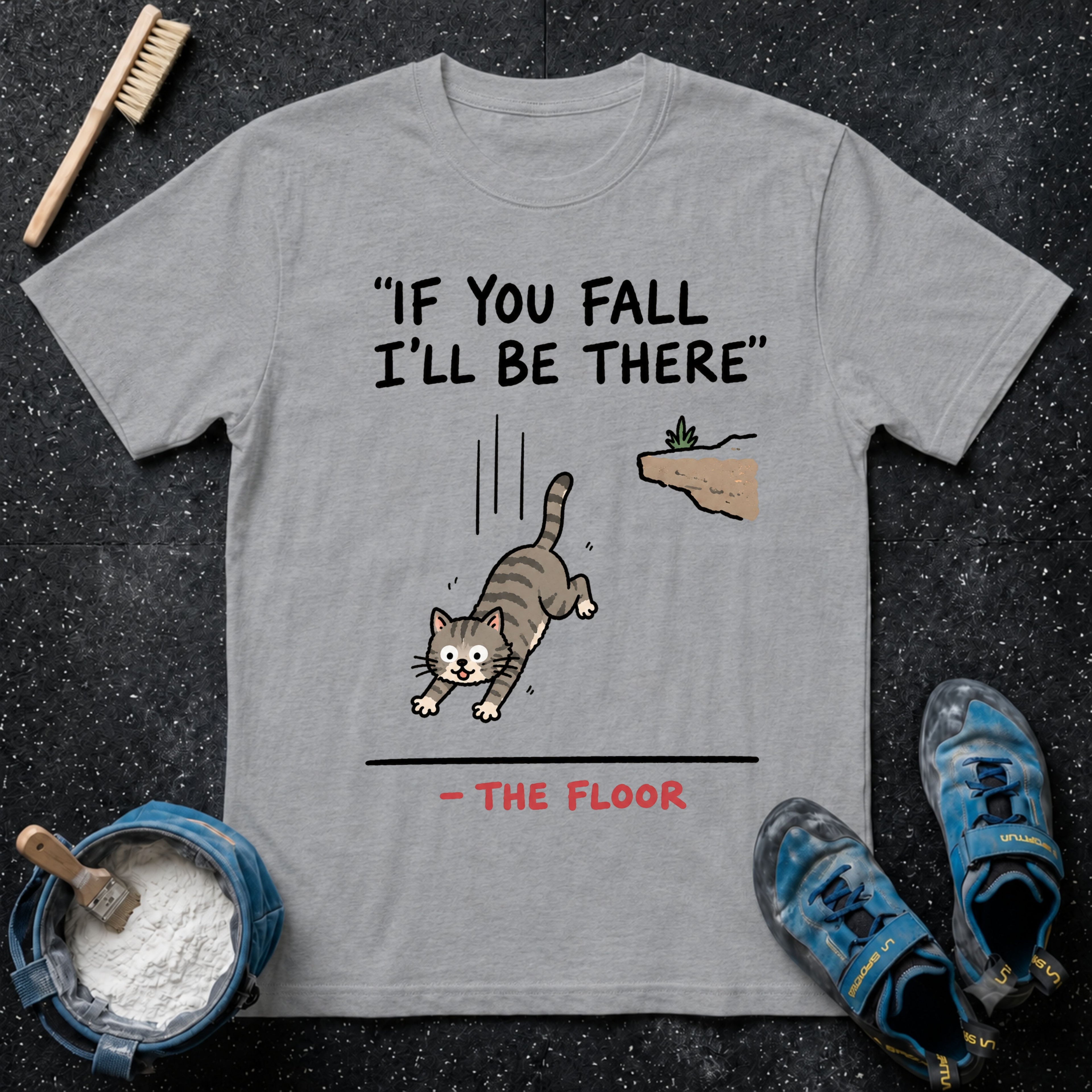 Cat Falling T-Shirt