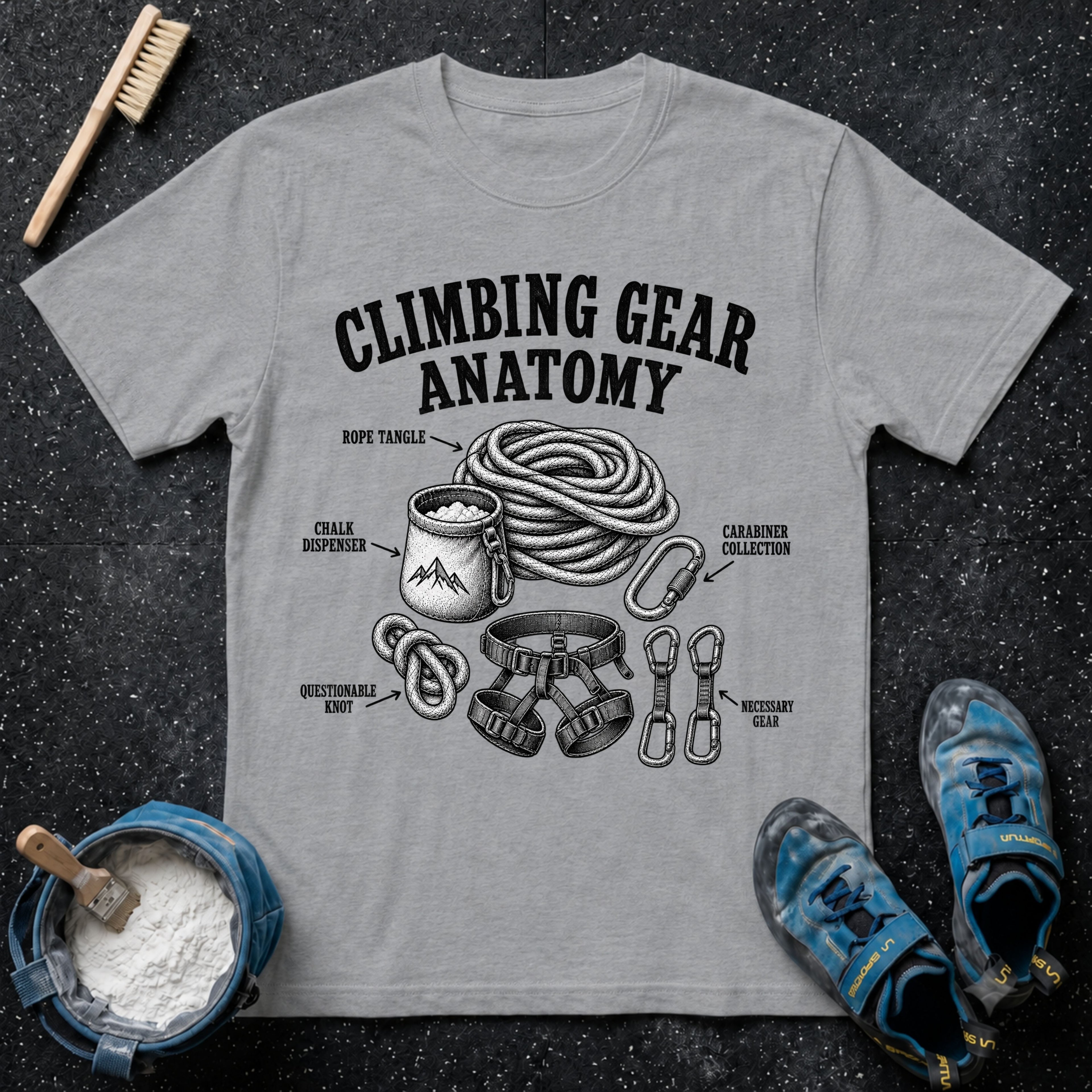 Climbing Gear T-Shirt