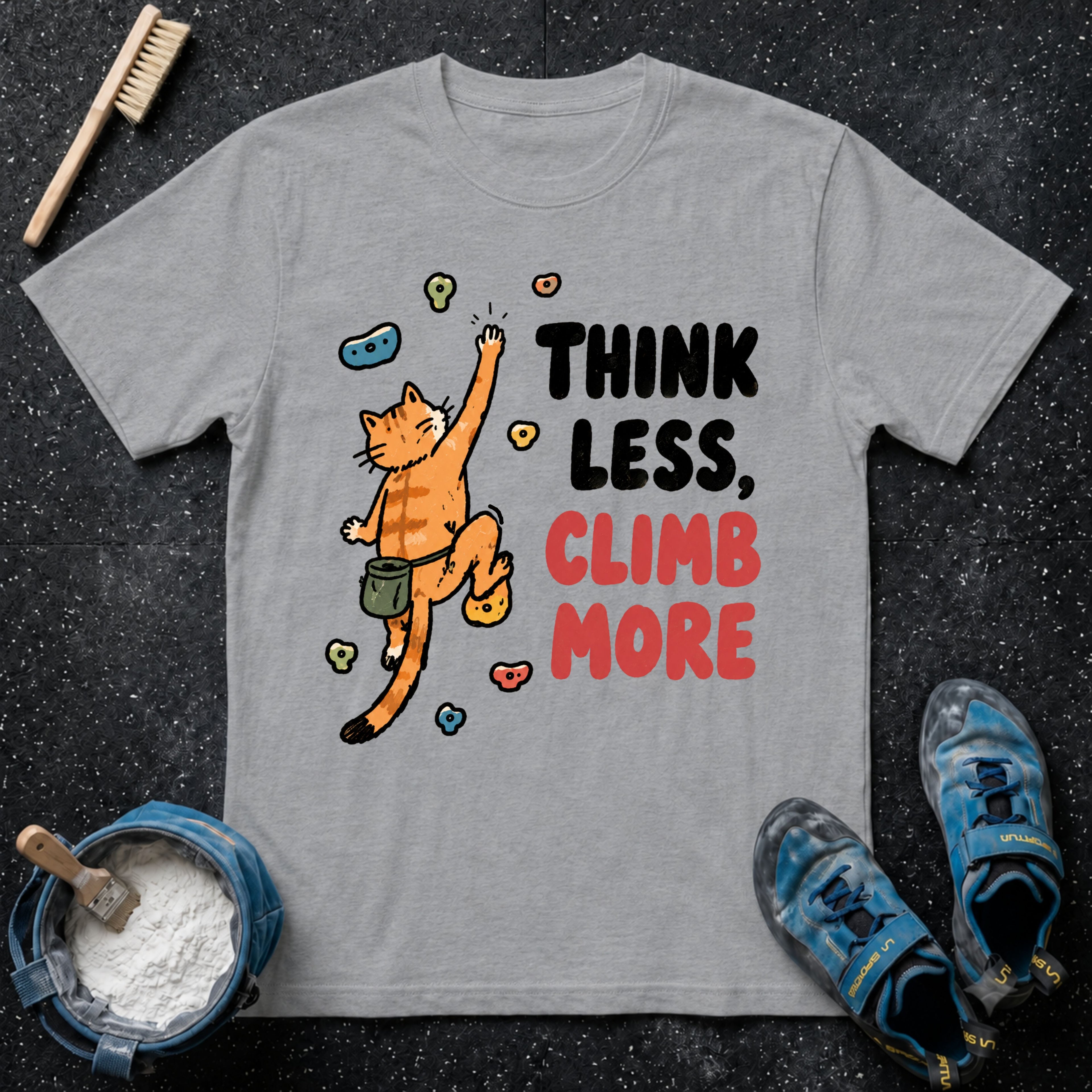 Think Less Climb More T-Shirt
