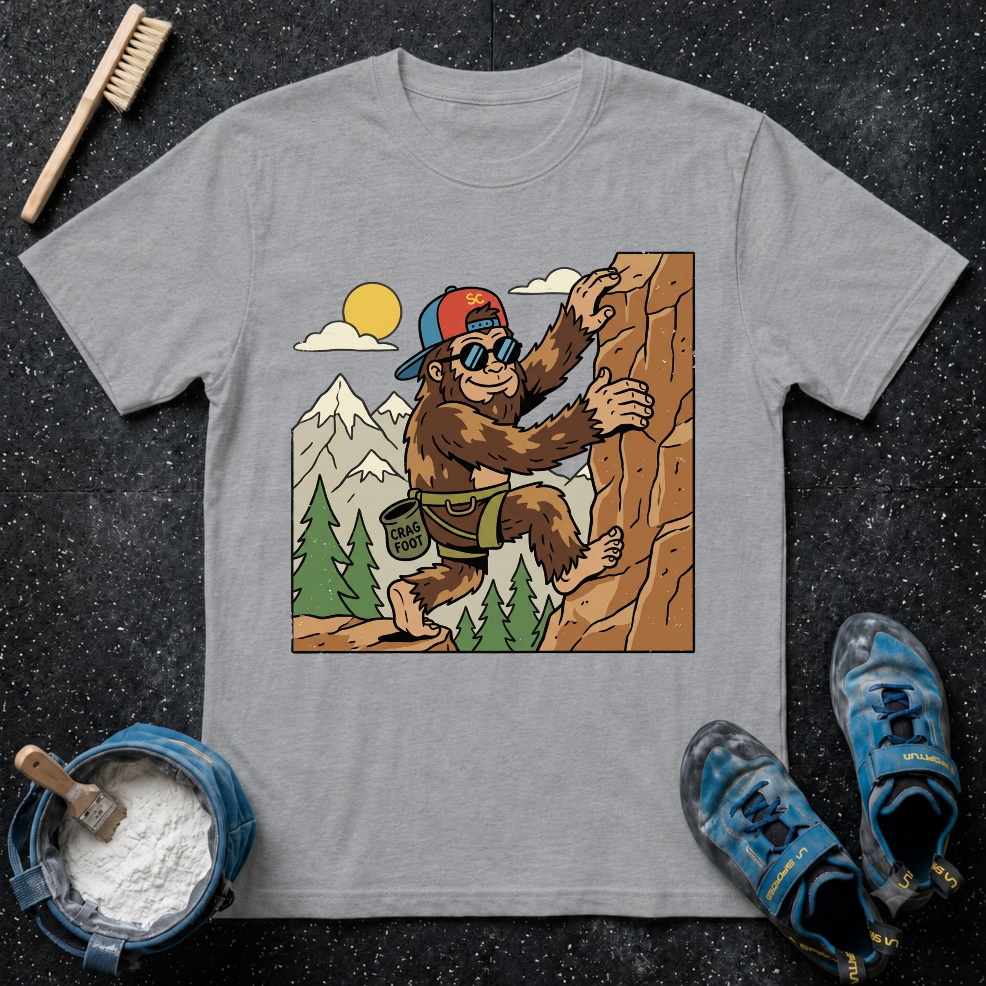 Bigfoot Cartoon T-Shirt