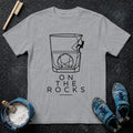 Rocks Line Art T-Shirt