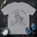 Rock Solid Climber Cat T-Shirt