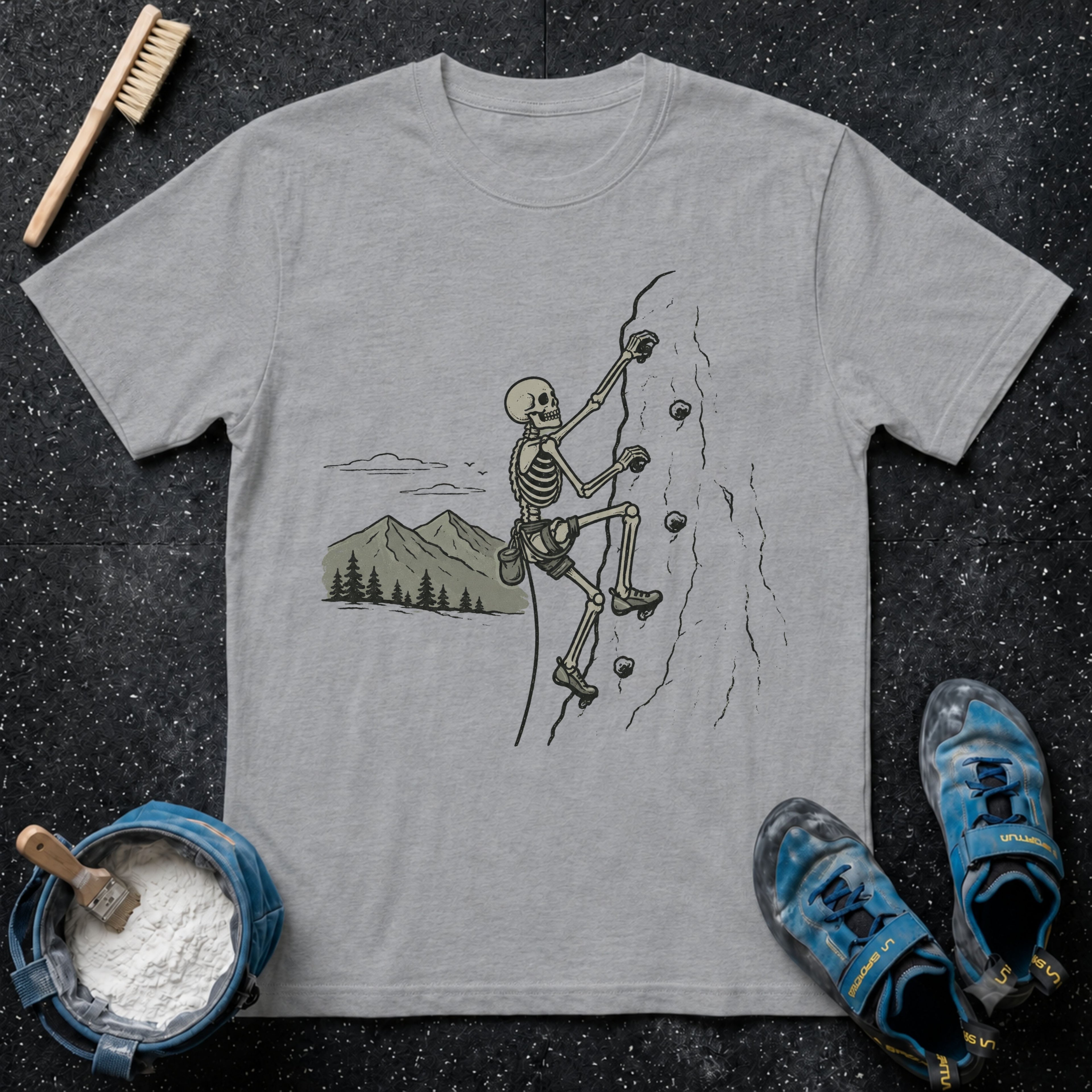 Skeleton Climber T-Shirt