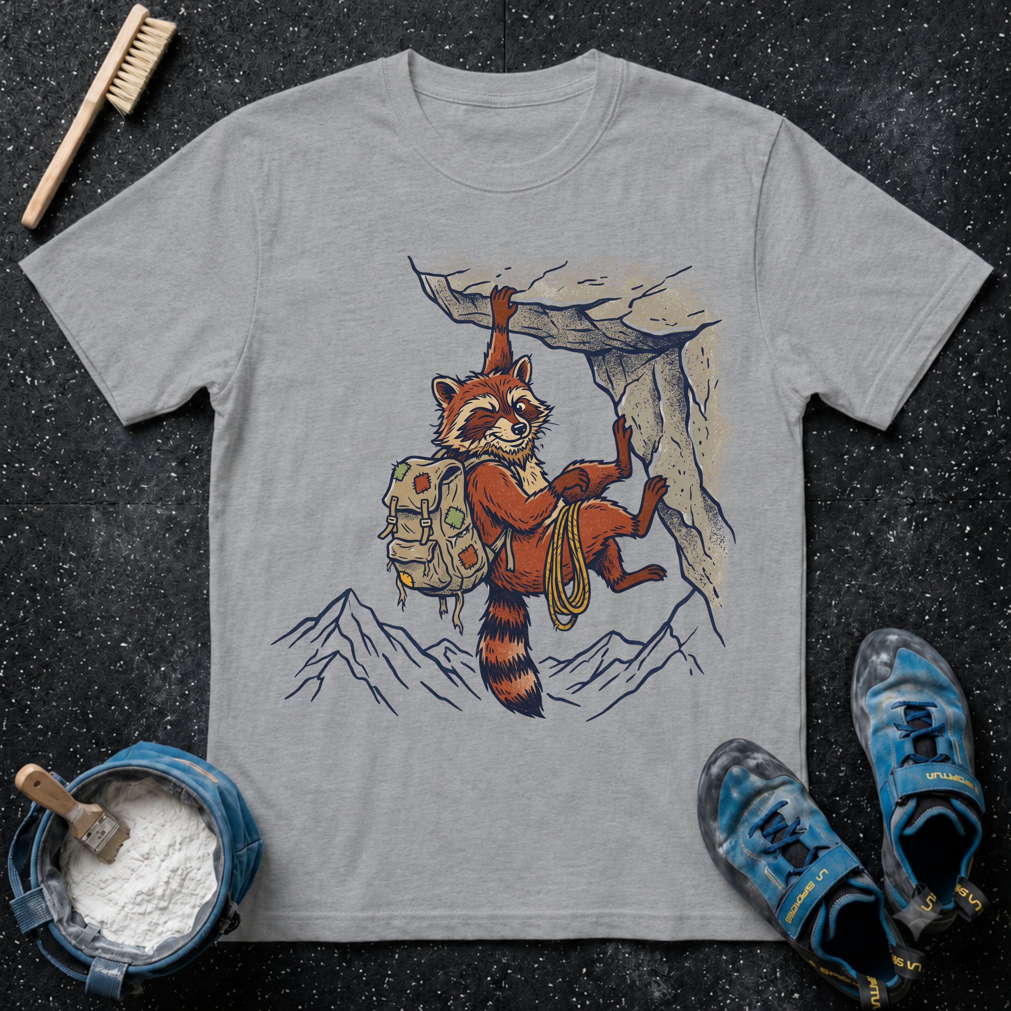 Raccoon Climbing T-Shirt