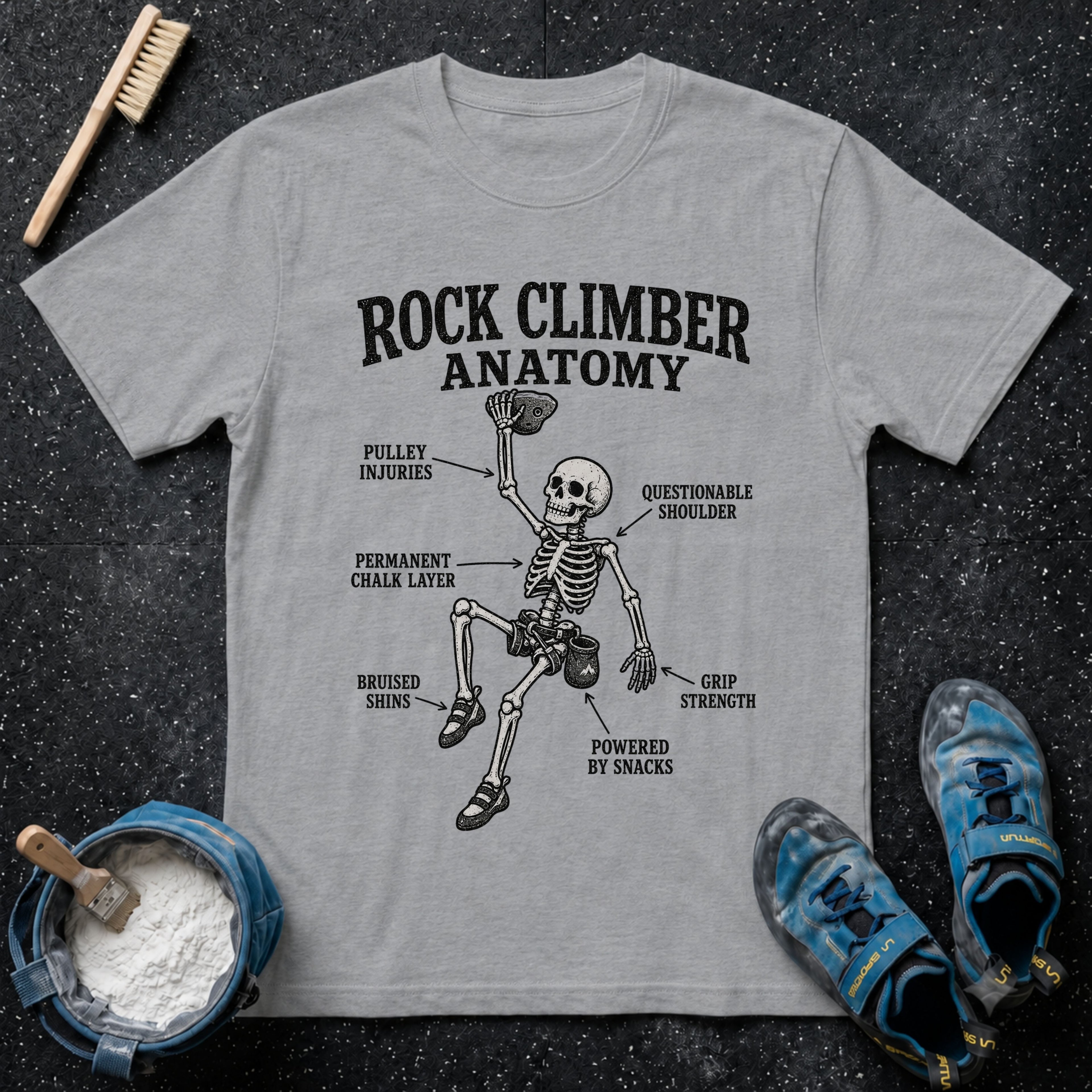 Climber Anatomy T-Shirt