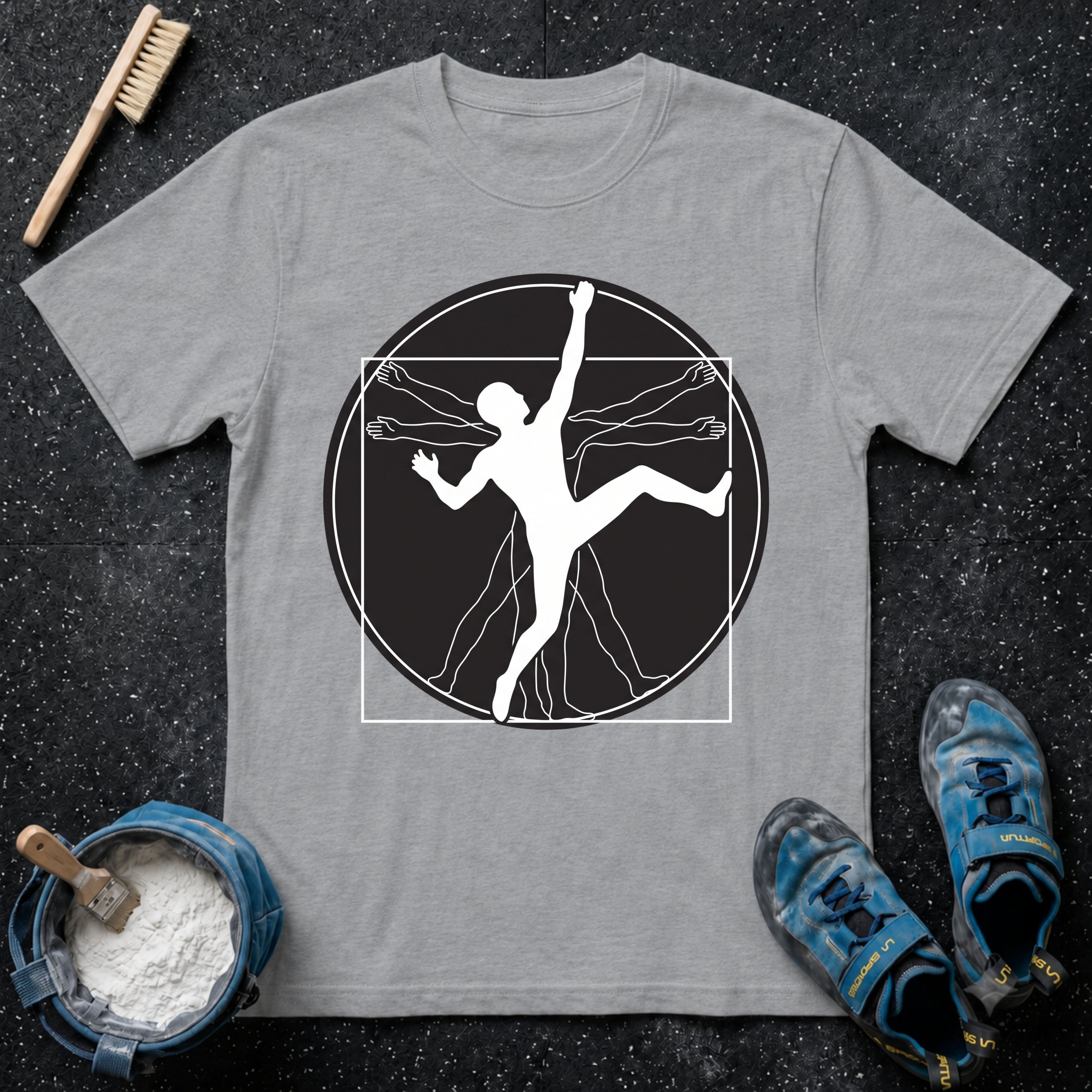 Vitruvian Climber T-Shirt