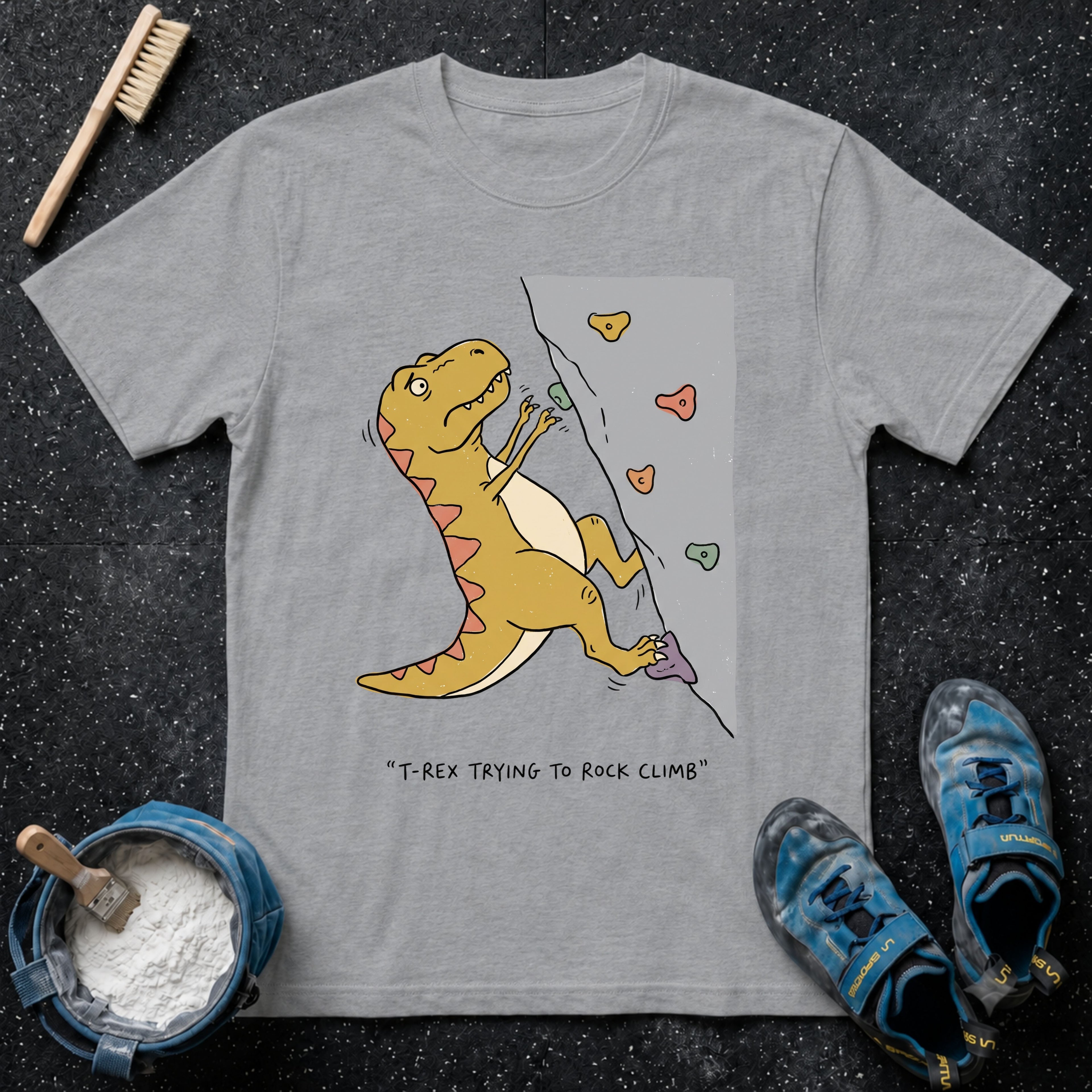T-Rex Climbing T-Shirt
