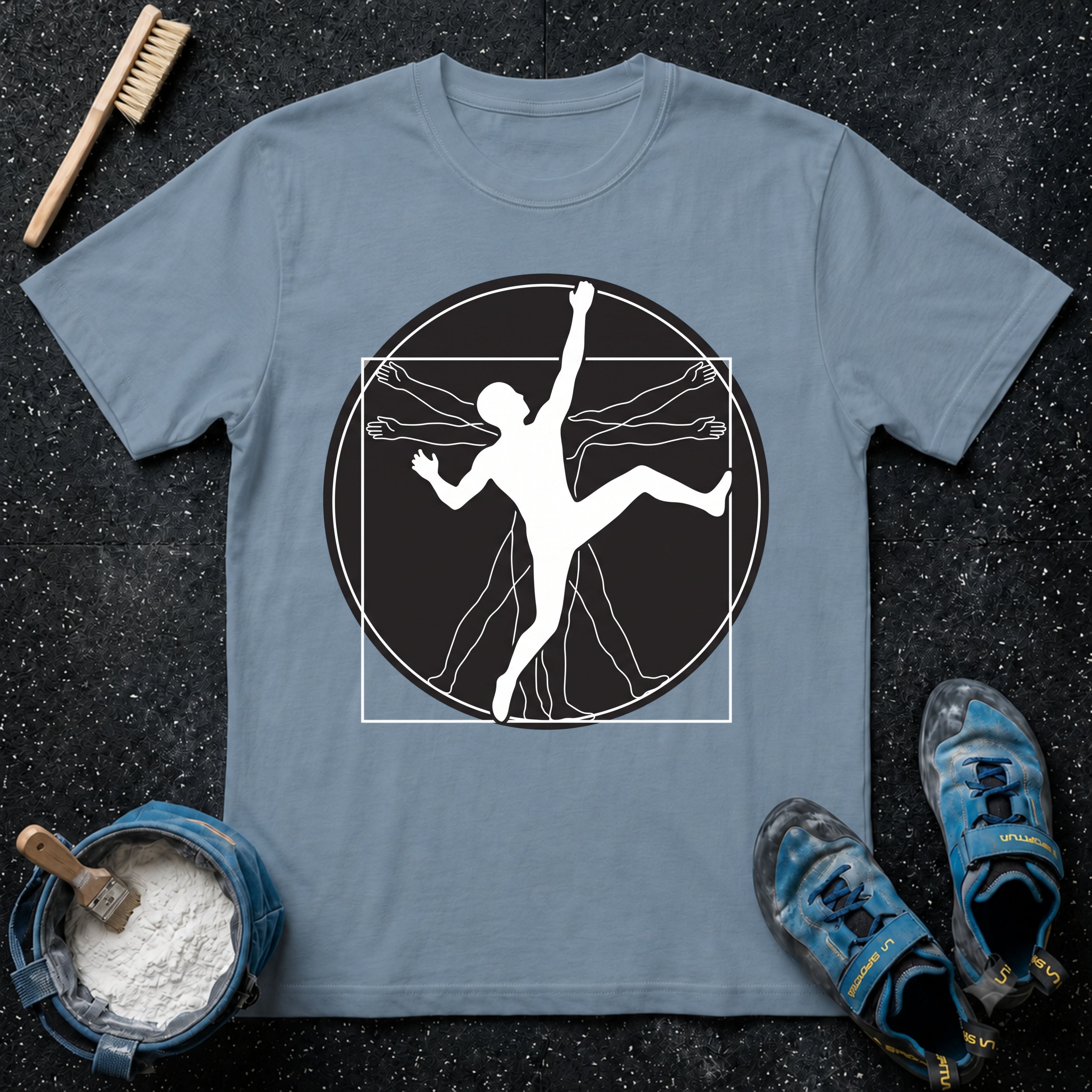Vitruvian Climber T-Shirt