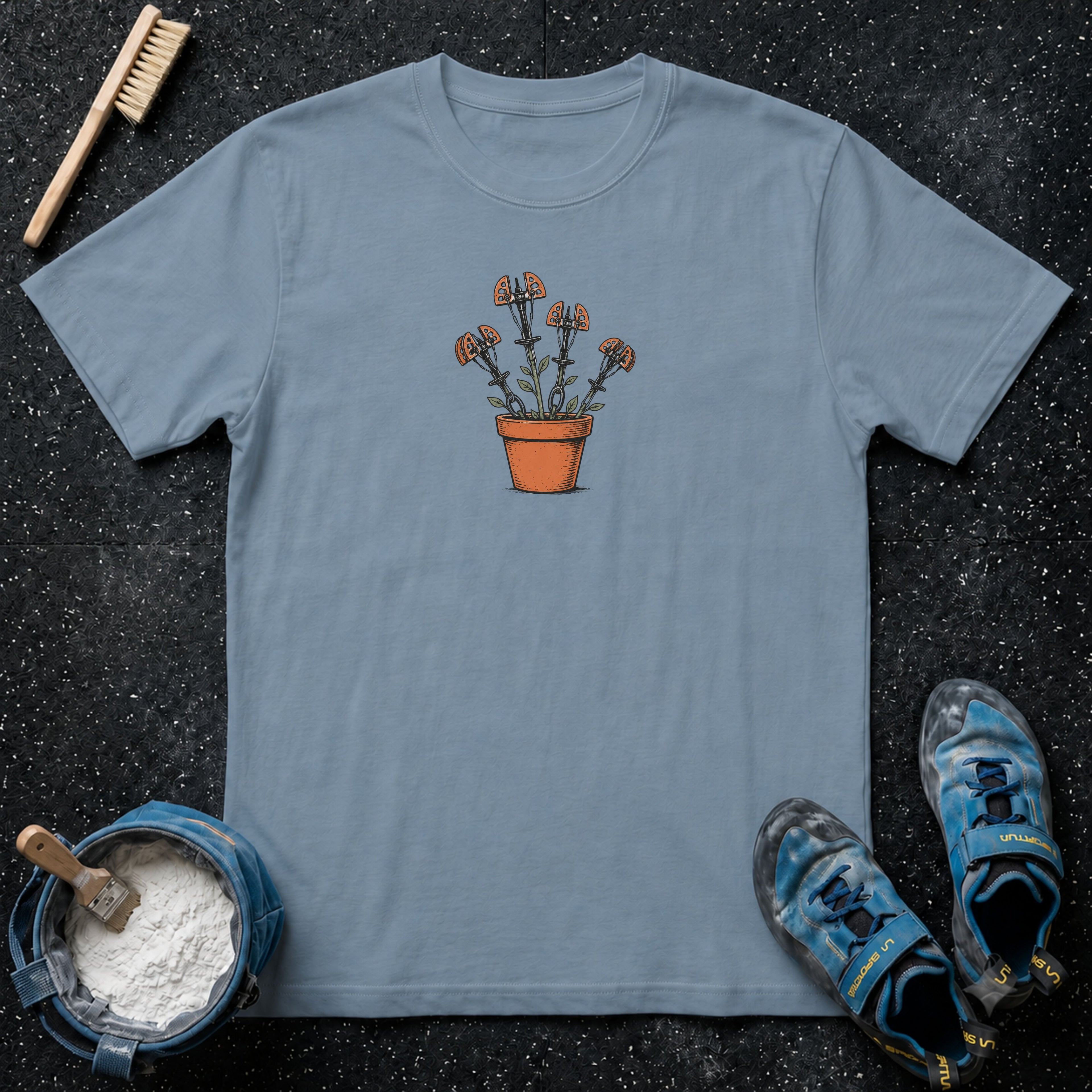 Small Cam Flowers T-Shirt