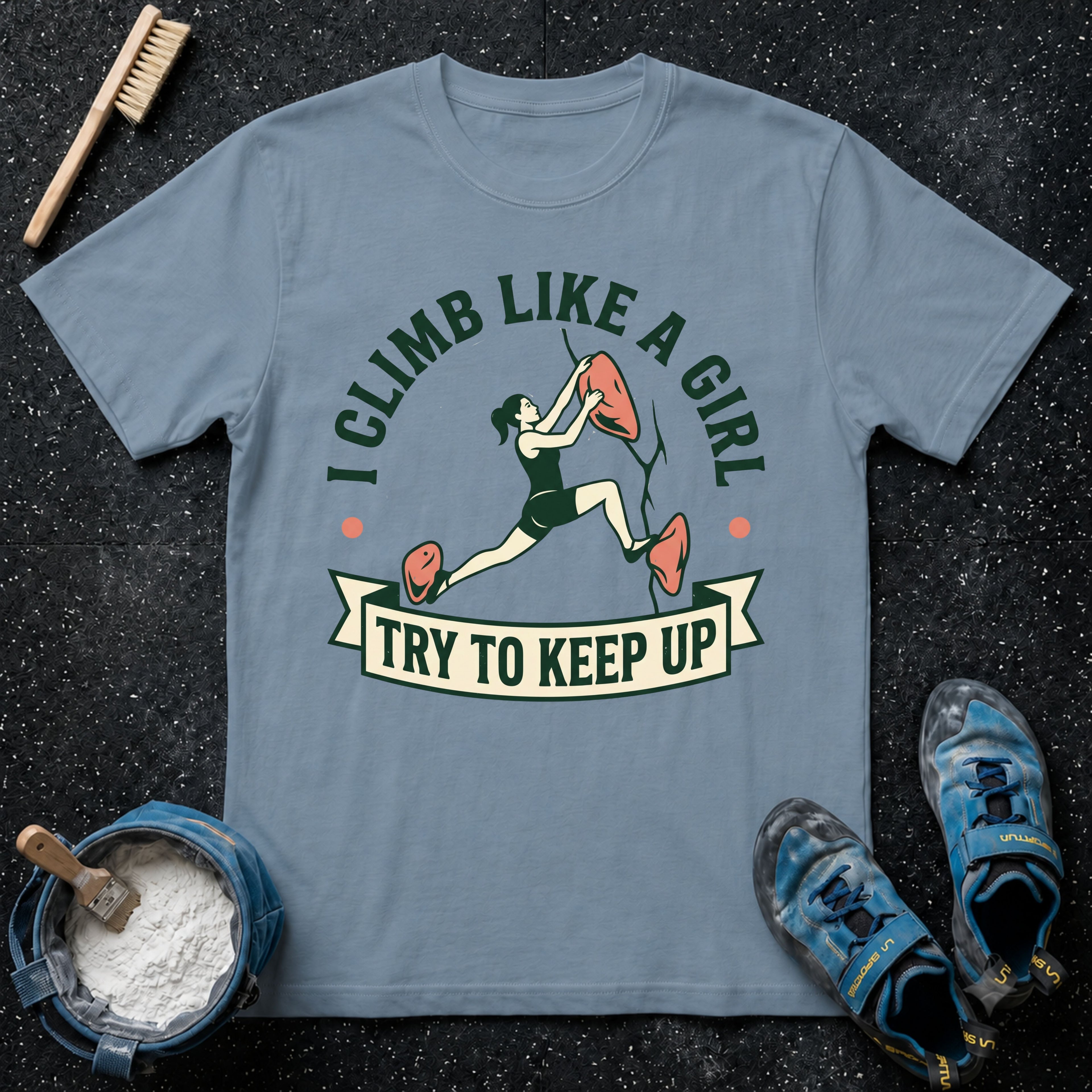 Climb Like Girl T-Shirt