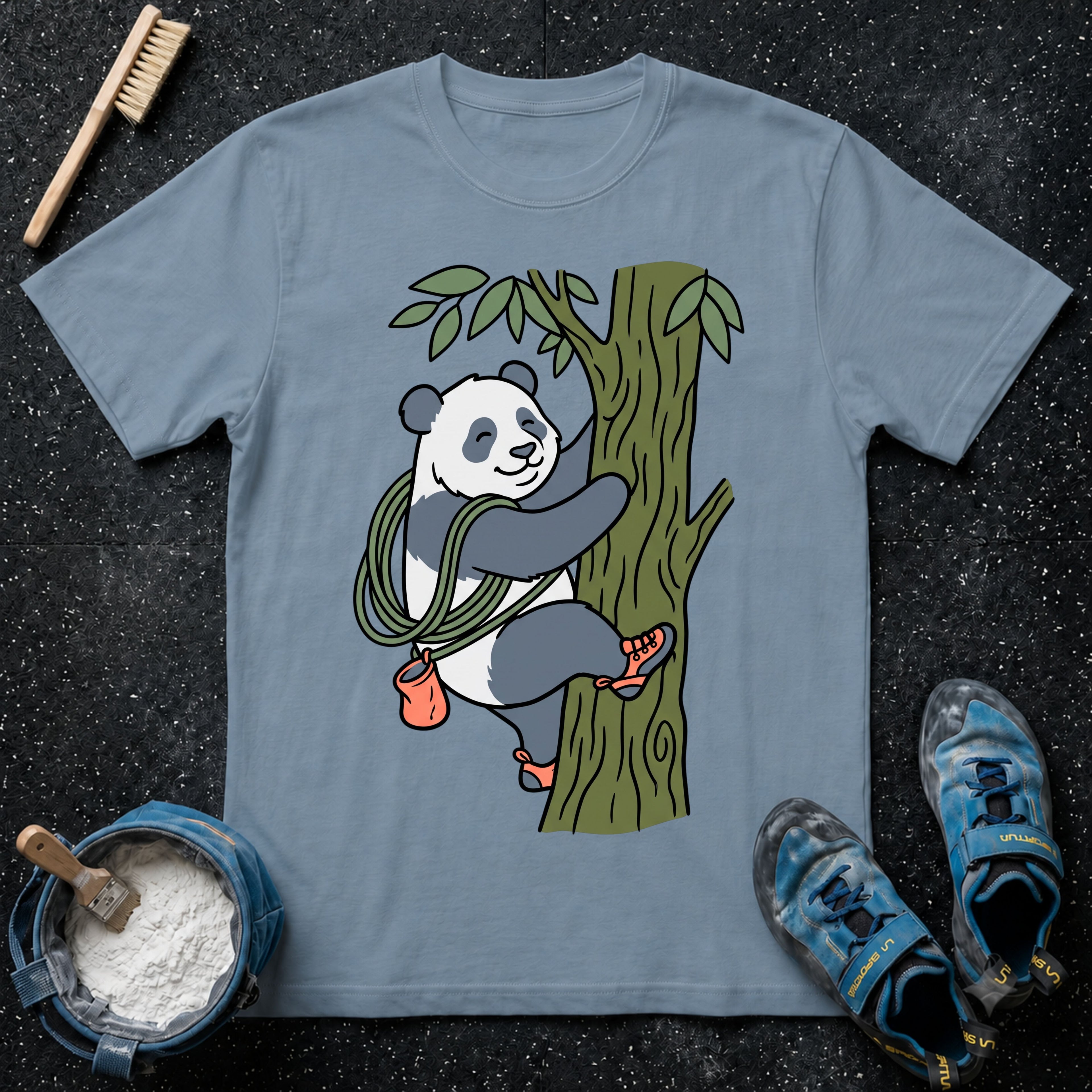 Panda Climbing T-Shirt