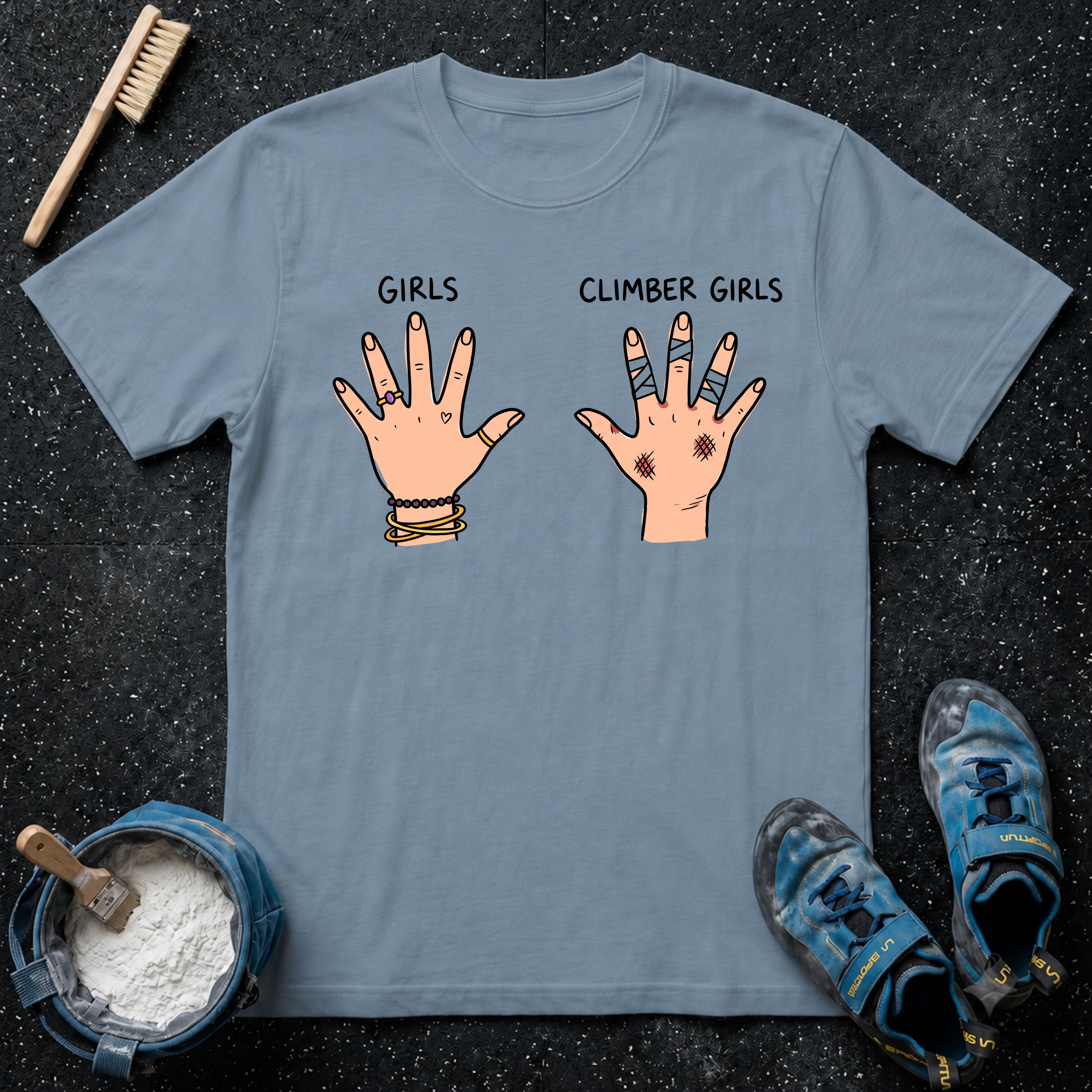 Climber Girl Hands T-Shirt