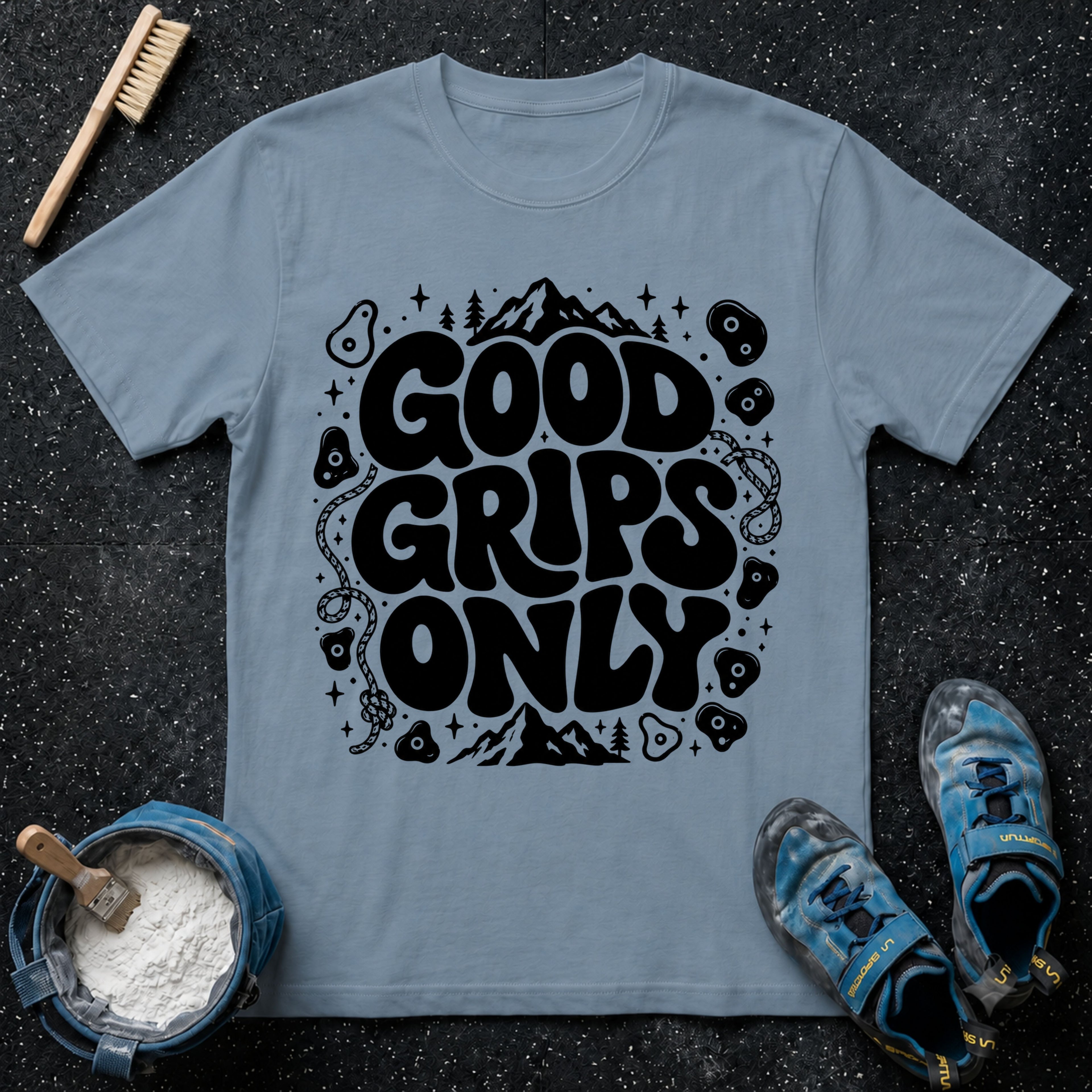 Good Grips Only Climbing T-Shirt