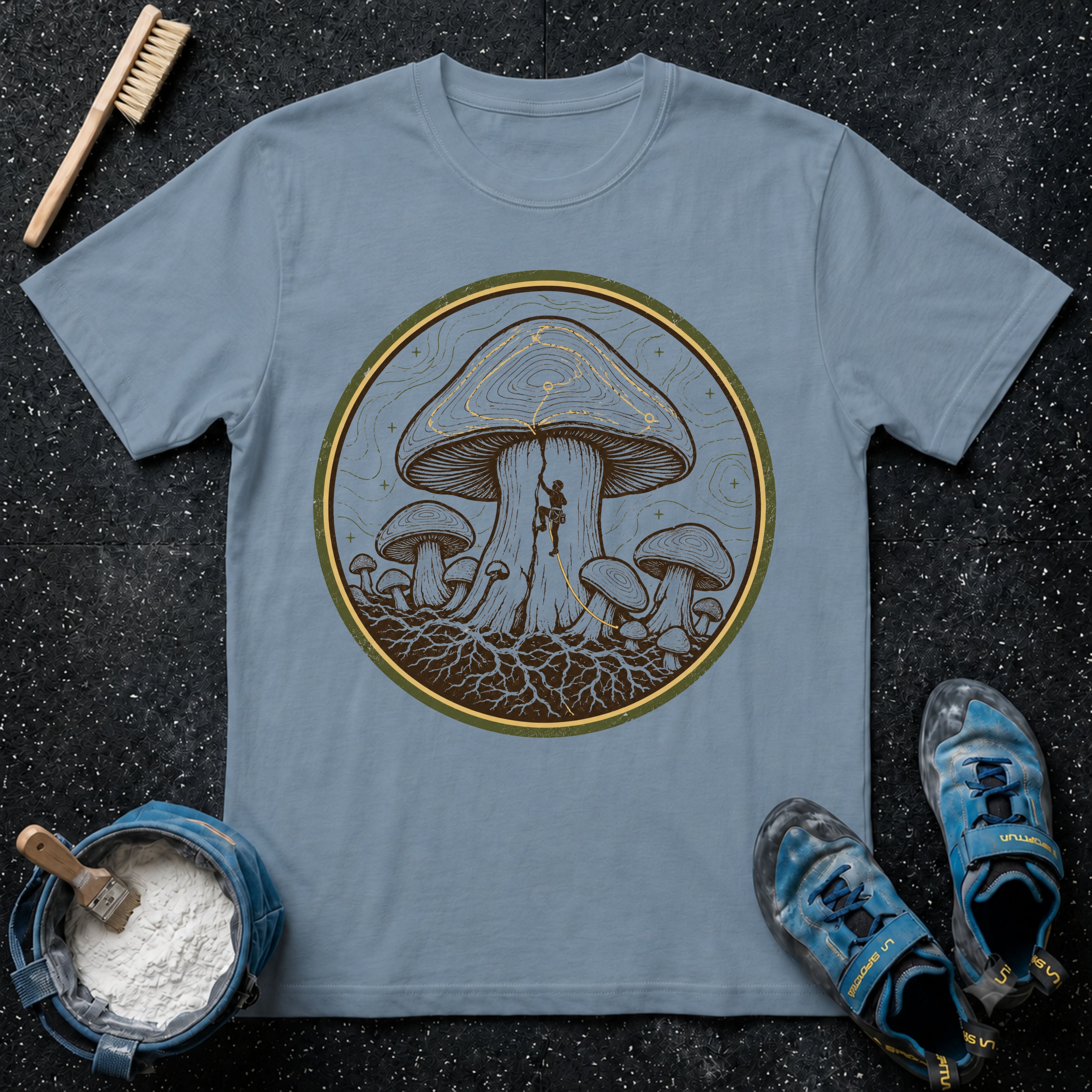 Mushroom Badge T-Shirt