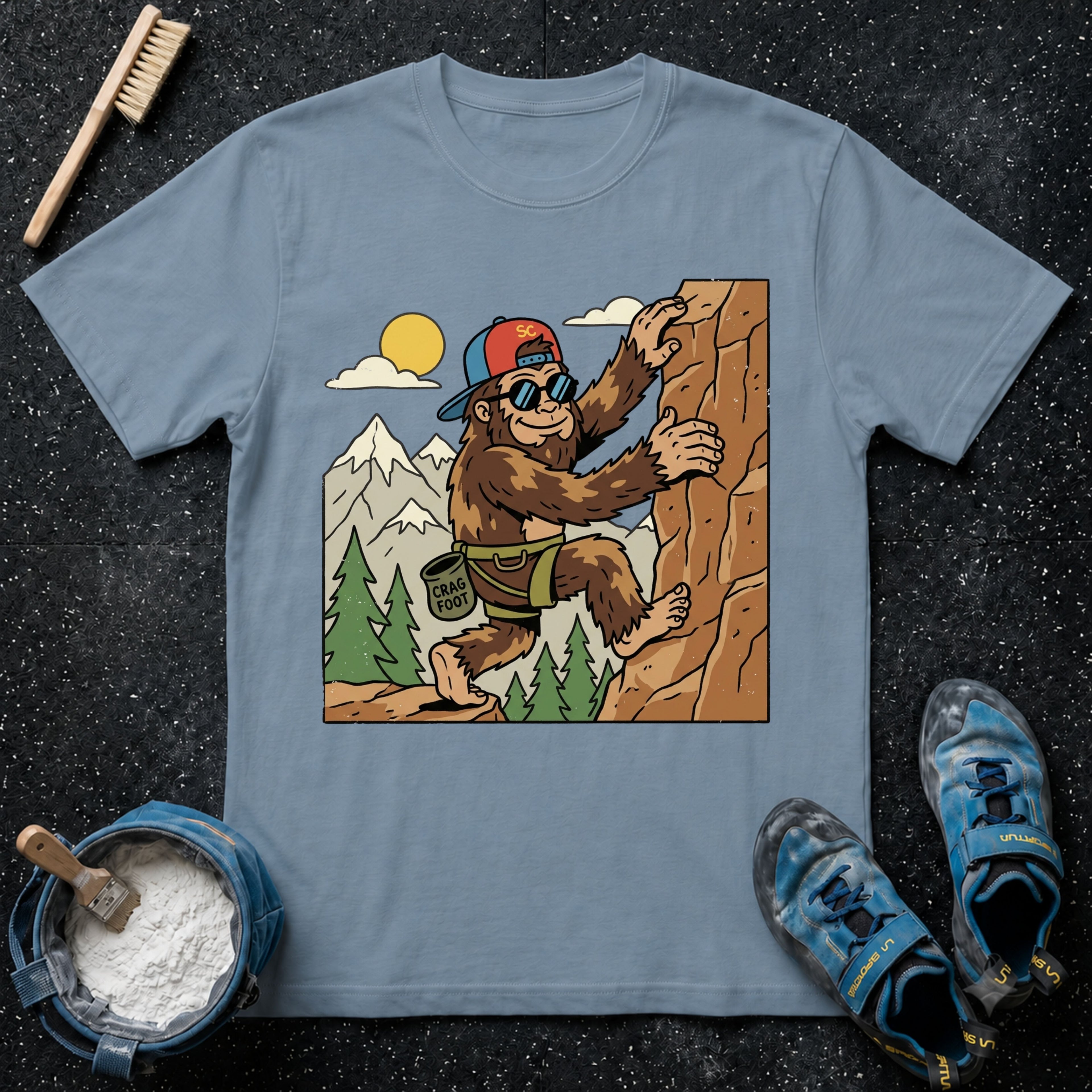 Bigfoot Cartoon T-Shirt