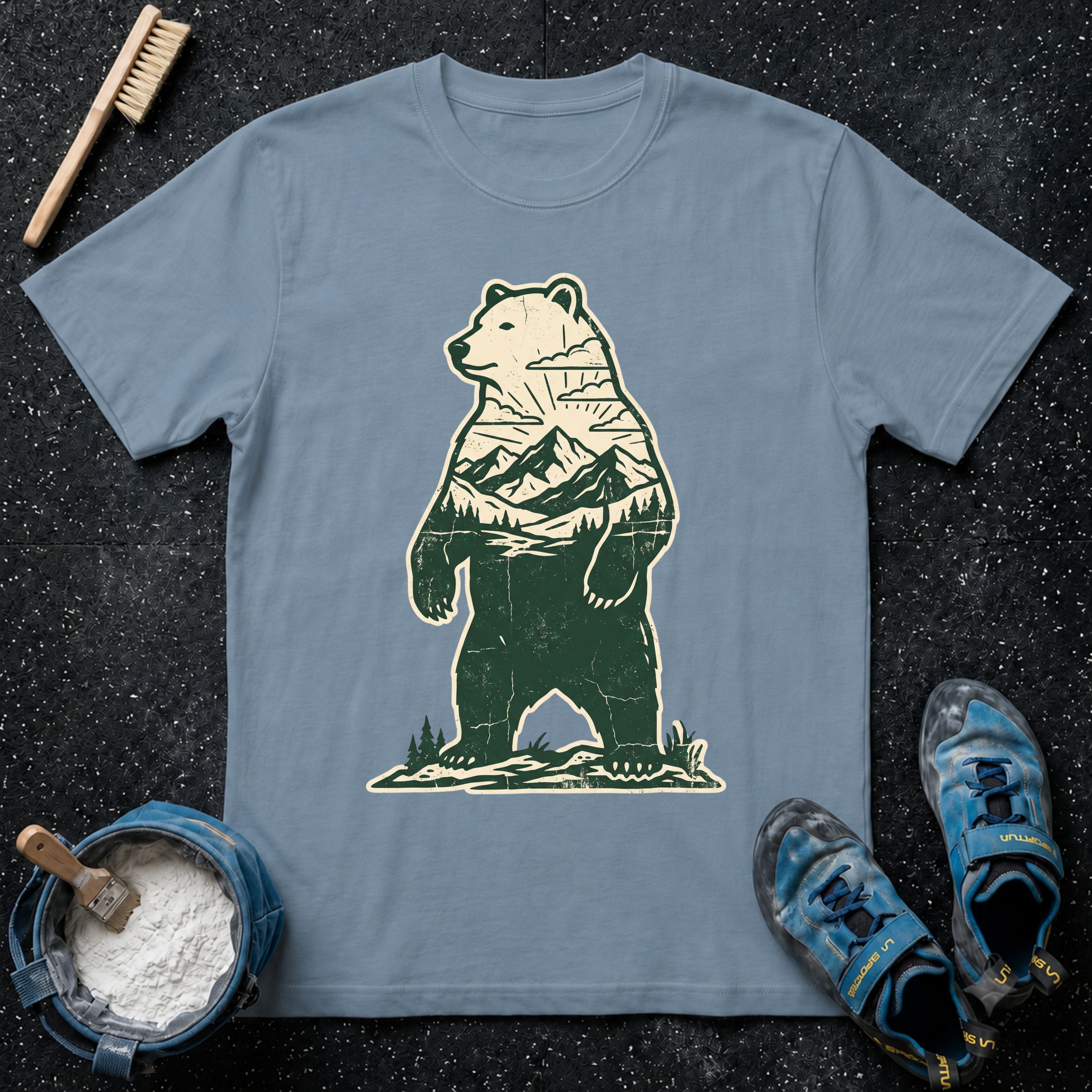 Grizzly Split Art T-Shirt