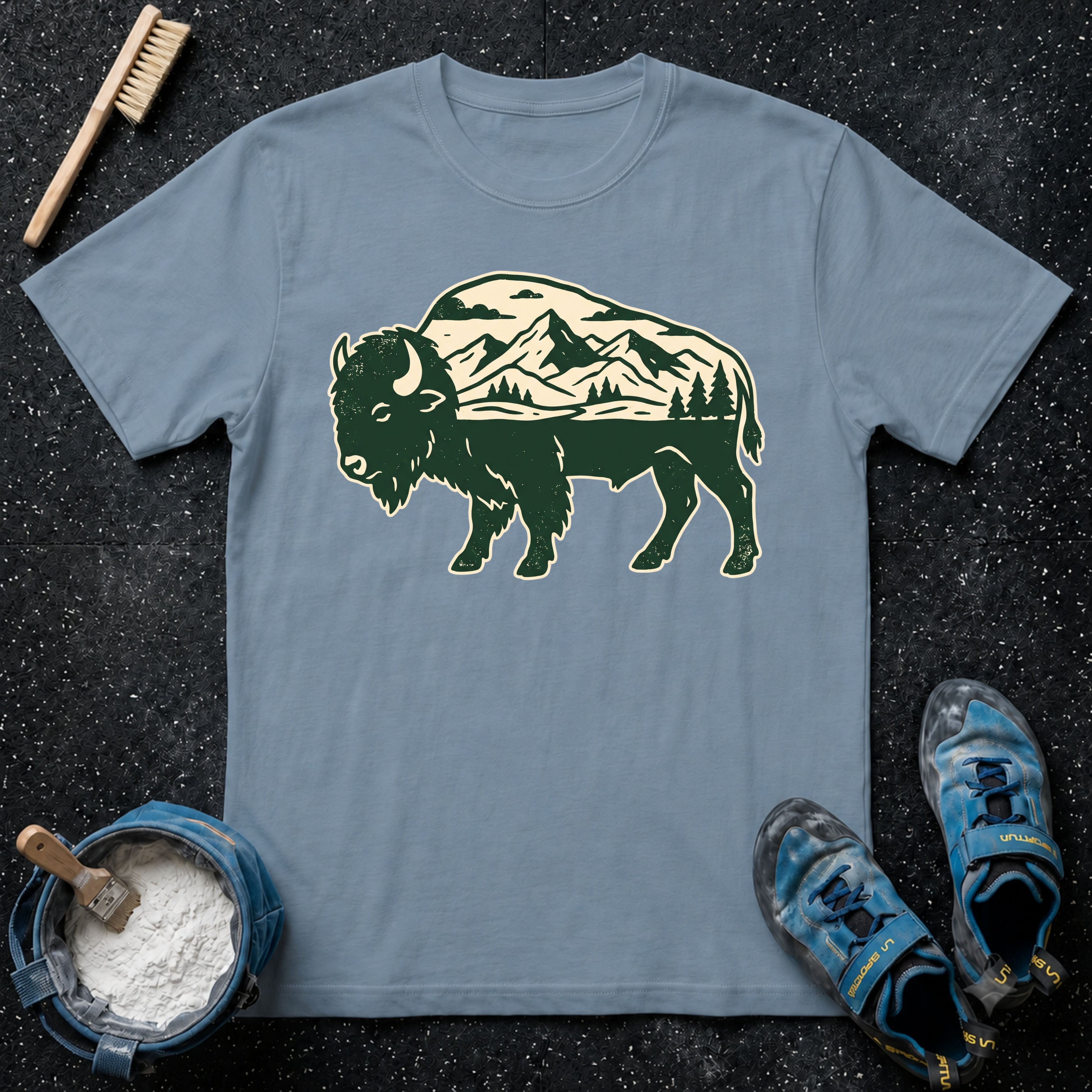 Buffalo Split Art T-Shirt