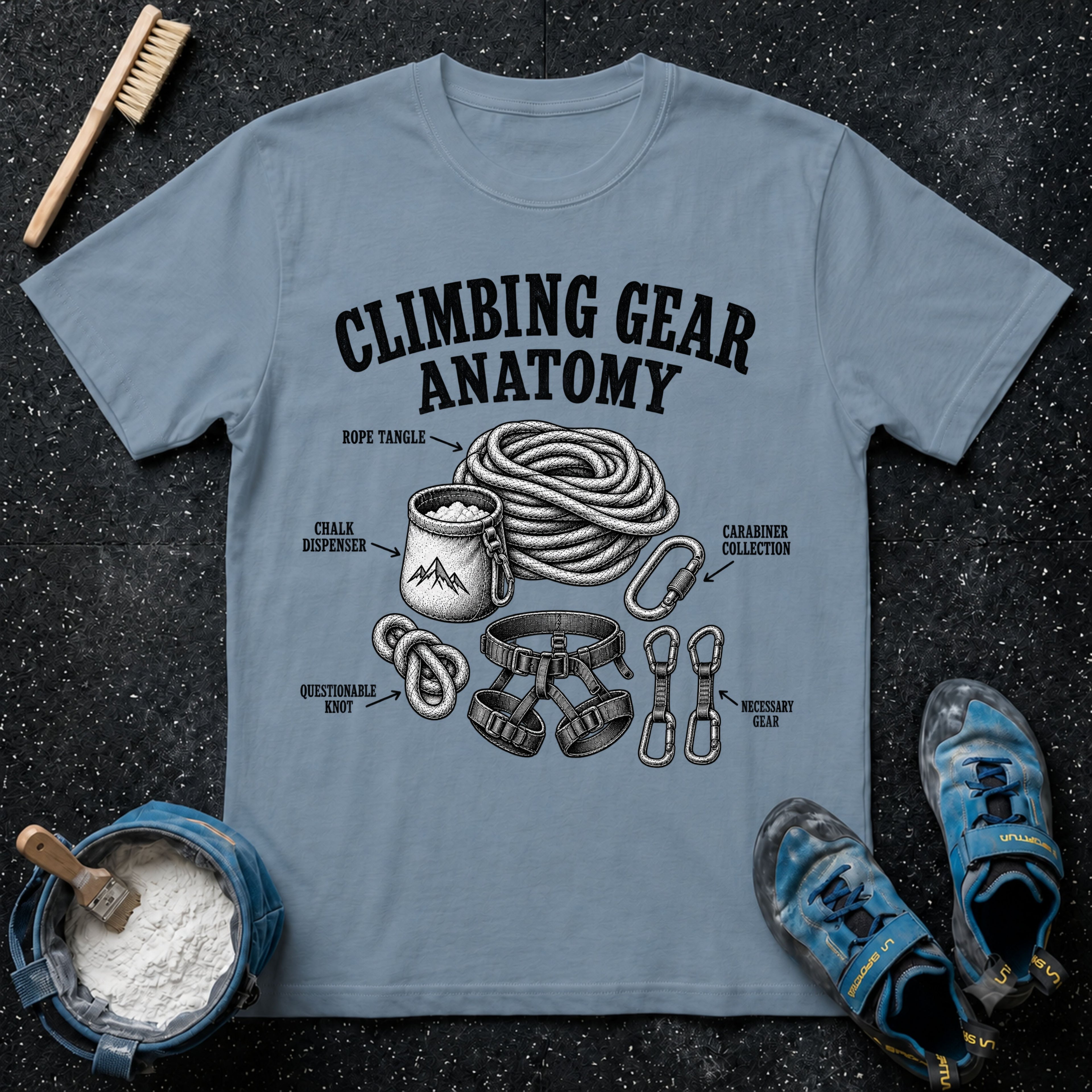 Climbing Gear T-Shirt