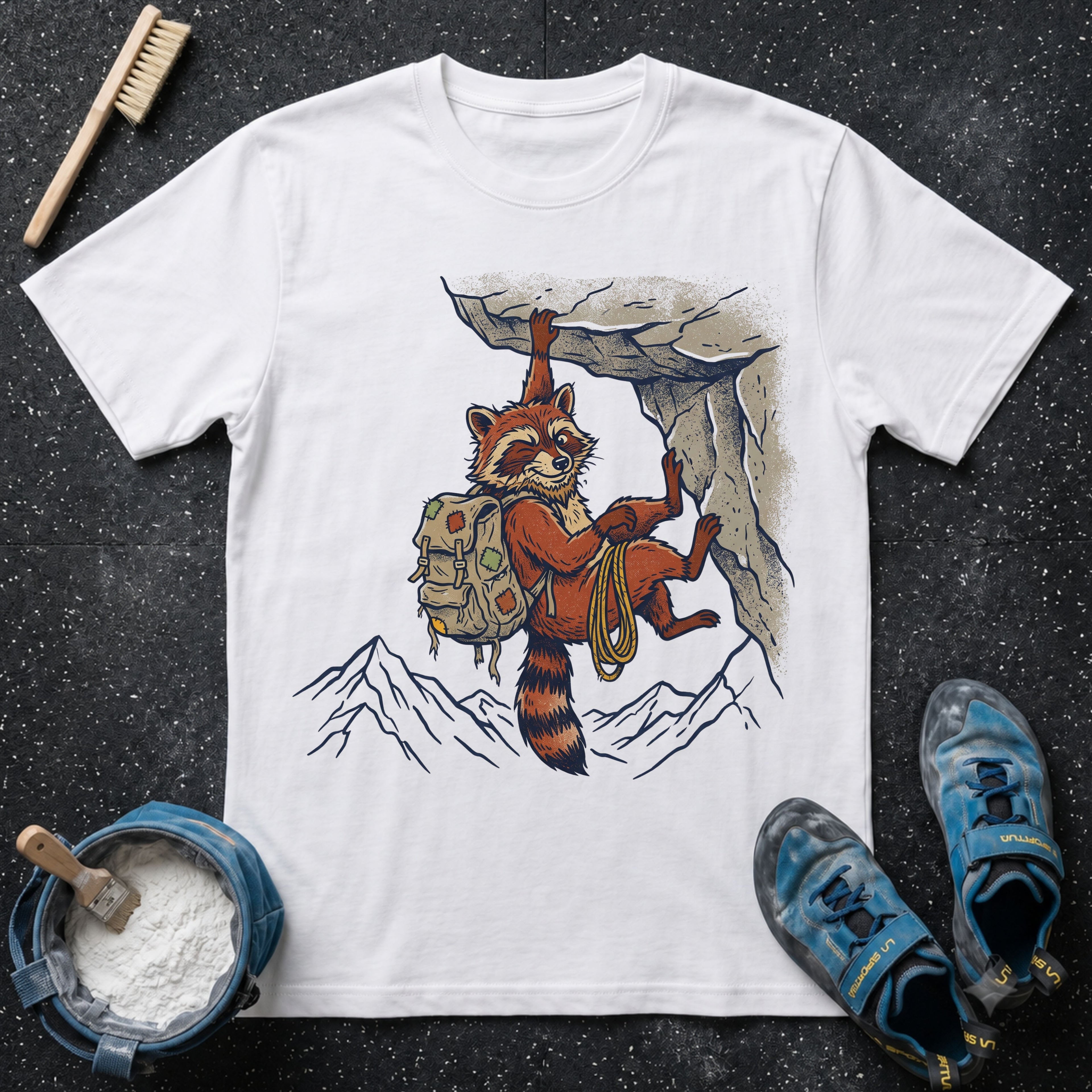 Raccoon Climbing T-Shirt